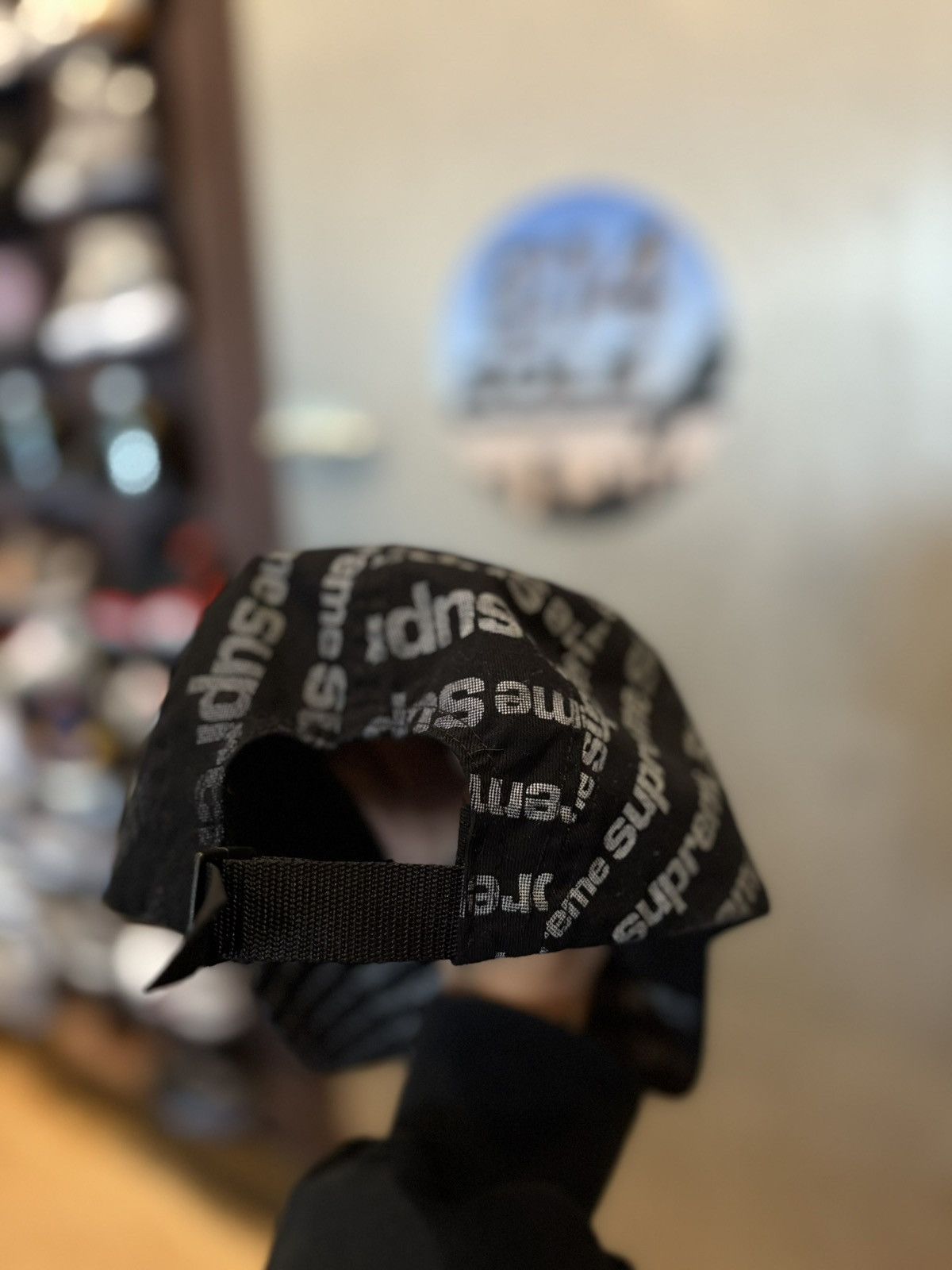Supreme Supreme Multi Logo Hat Black Size ONE SIZE - 2 Thumbnail