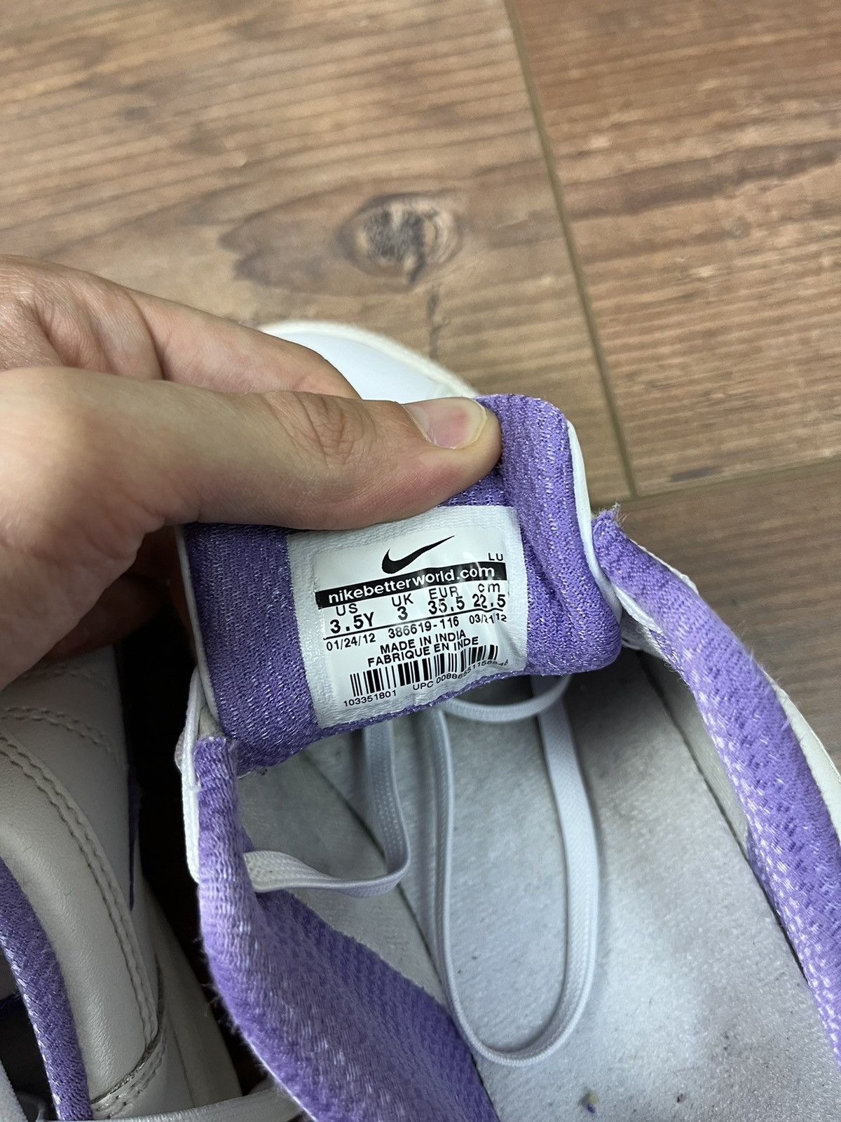 Nike × Vintage Vintage Y2K NIKE Womens Sports Shoes 3 35.5 Size US 5.5 / IT 35.5 - 8 Thumbnail