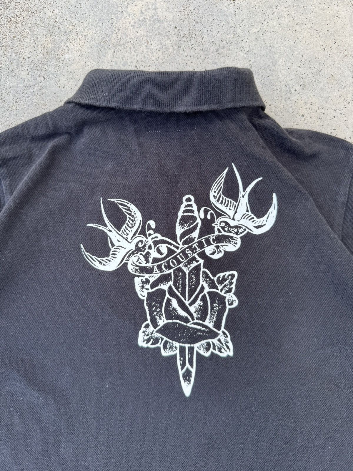 If Six Was Nine Faded Black Skull ifsixwasnine styled Tattoos Tees Size US S / EU 44-46 / 1 - 4 Thumbnail