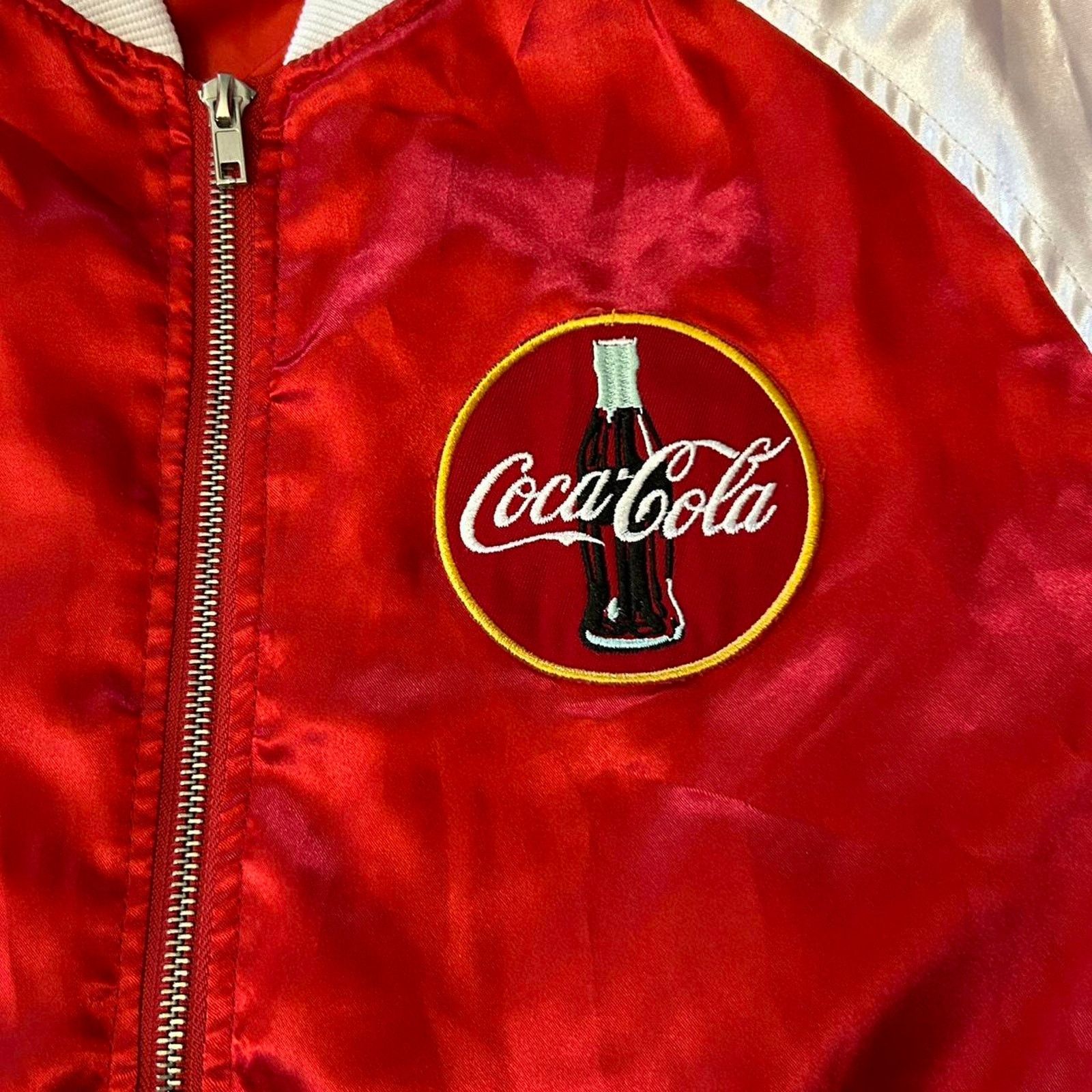 Other Y2k coca cola satin jacket Size S / US 4 / IT 40 - 3 Thumbnail