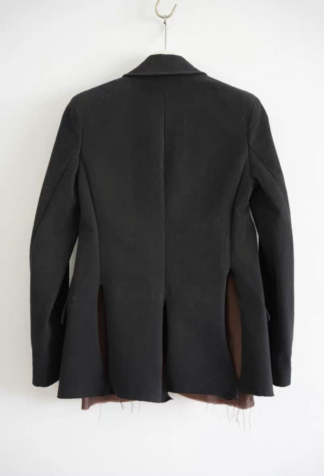 Sulvam Sulvam 19AW Cut-Off Raw Edge Blazer K4 Size US S / EU 44-46 / 1 - 2 Thumbnail