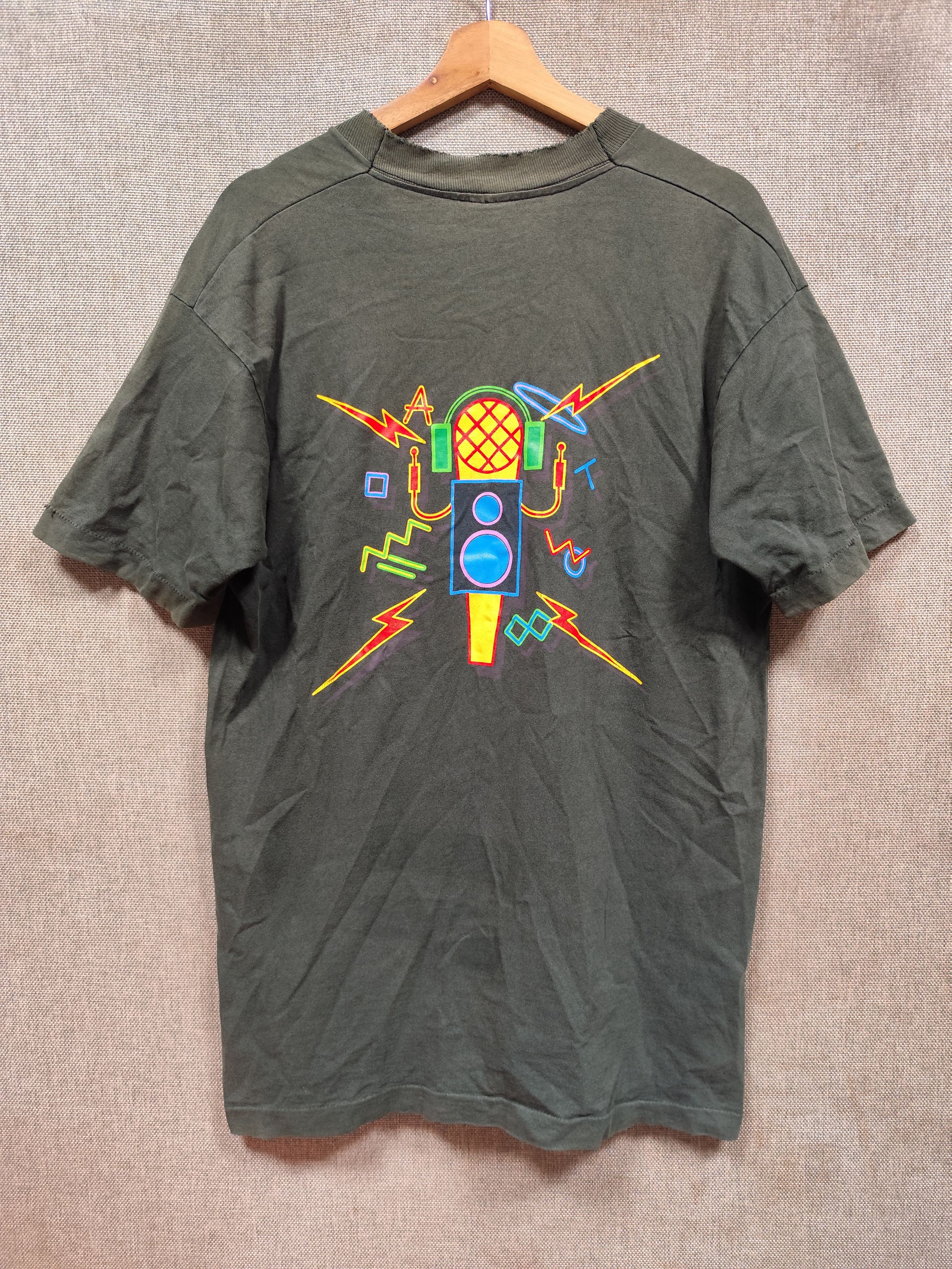 Fruit Of The Loom × Vintage Vintage 90s T Shirt Audio-Technica Size US L / EU 52-54 / 3 - 1 Thumbnail