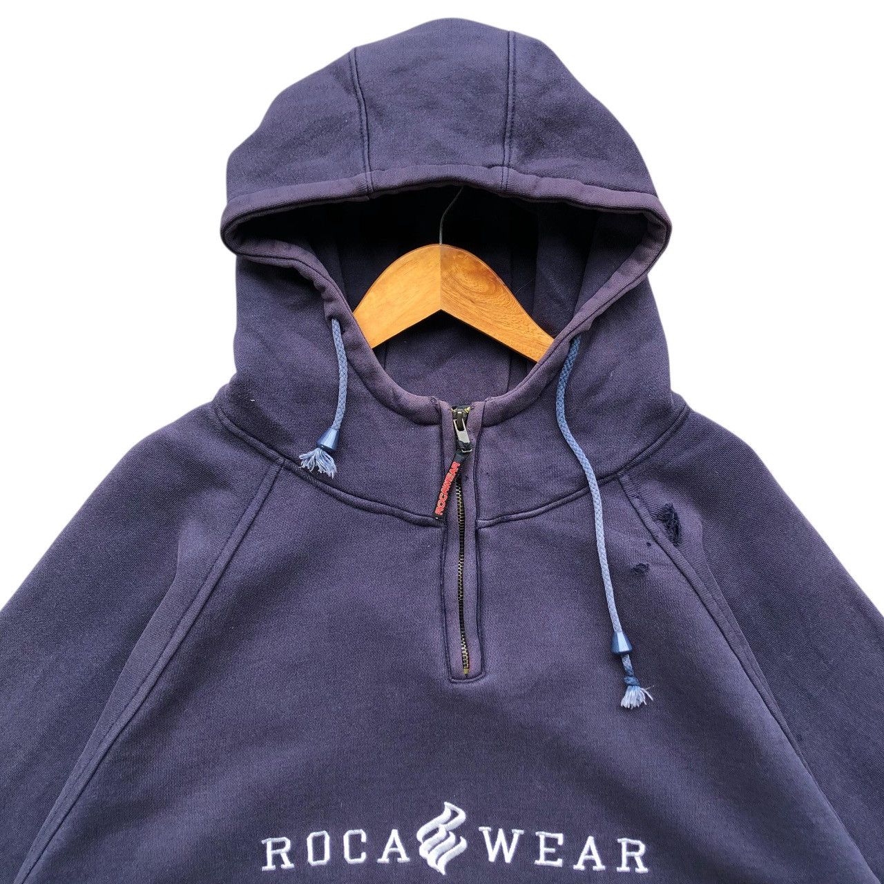 Rocawear Vintage distressed ROCAWEAR hoodie Size US XXL / EU 58 / 5 - 3 Thumbnail