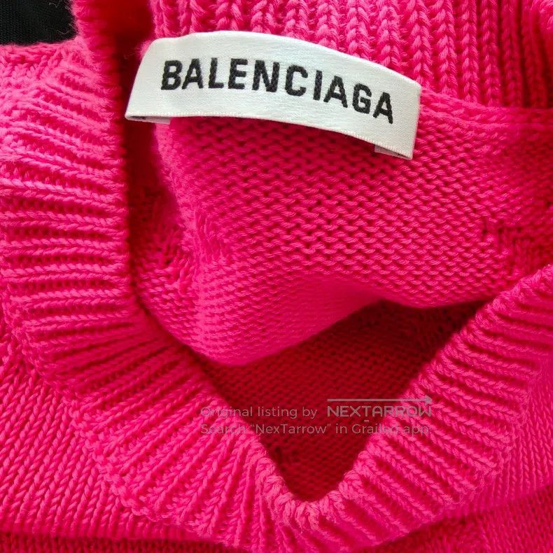 Balenciaga Balenciaga All-over Print Bullet Screen Knit Sweater Size US M / EU 48-50 / 2 - 3 Thumbnail