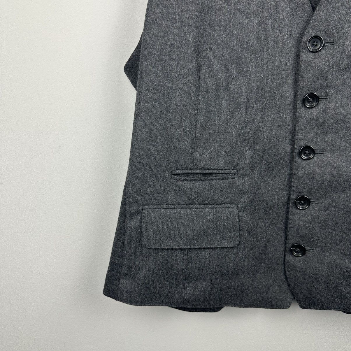 Z Zegna Vintage Z Zegna Wool Vest Men’s Size: 50 Size 50R - 5 Thumbnail