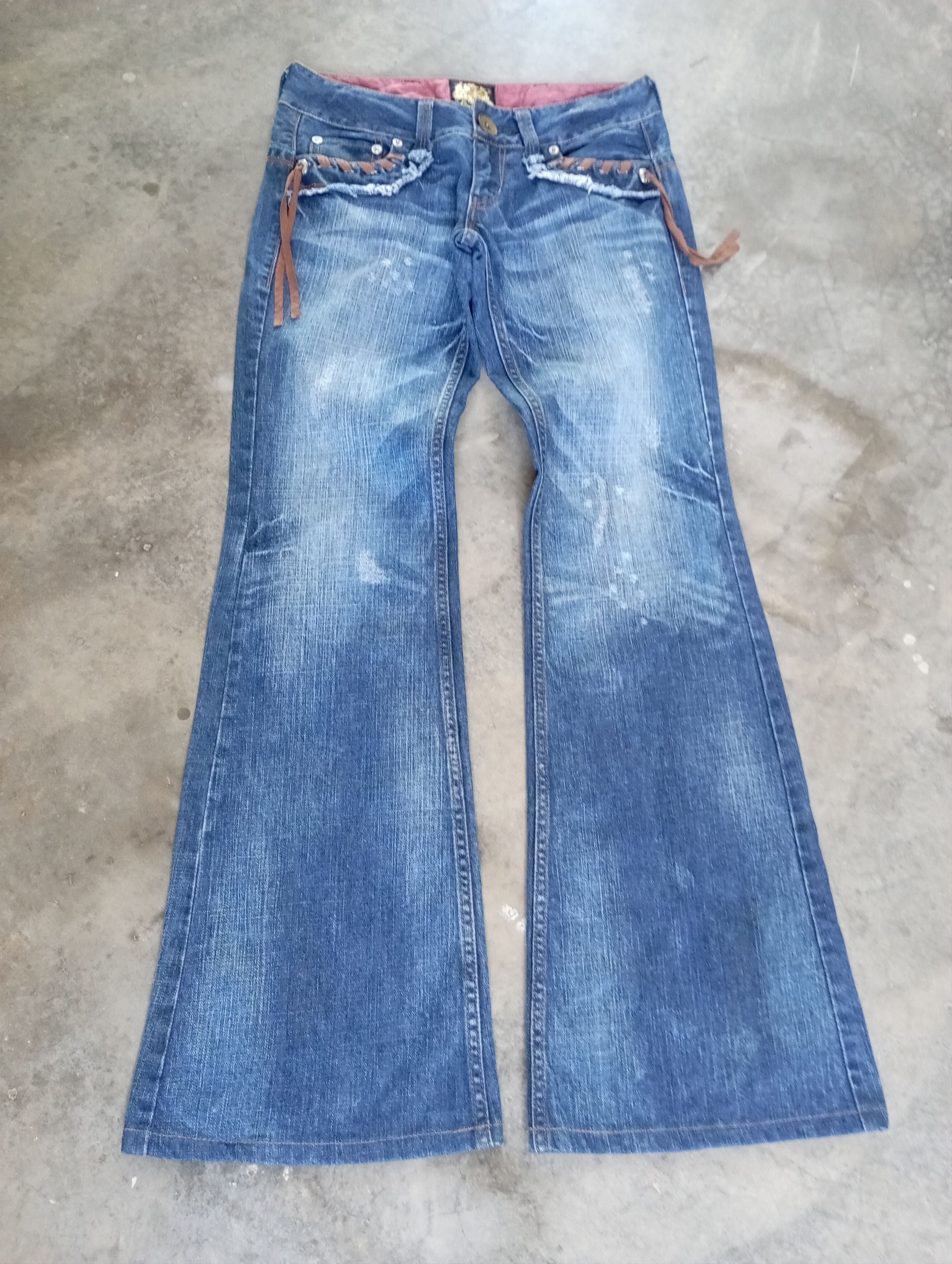 Super Flare Jeans Japan Back Number BellBottom Jeans