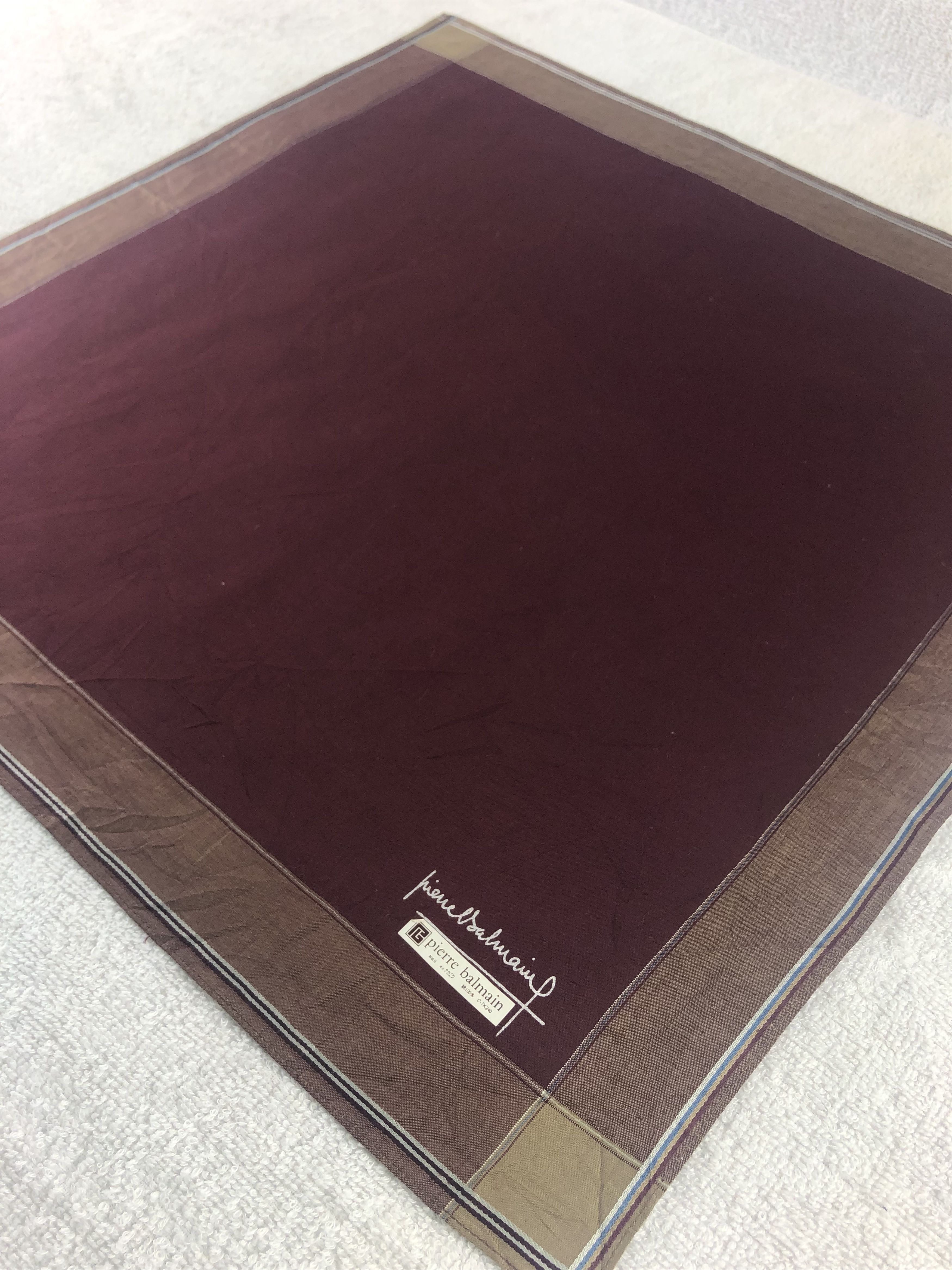 Pierre Balmain × Vintage Pierre Balmain Handkerchief / Bandana / Neckerchief Size ONE SIZE - 4 Thumbnail
