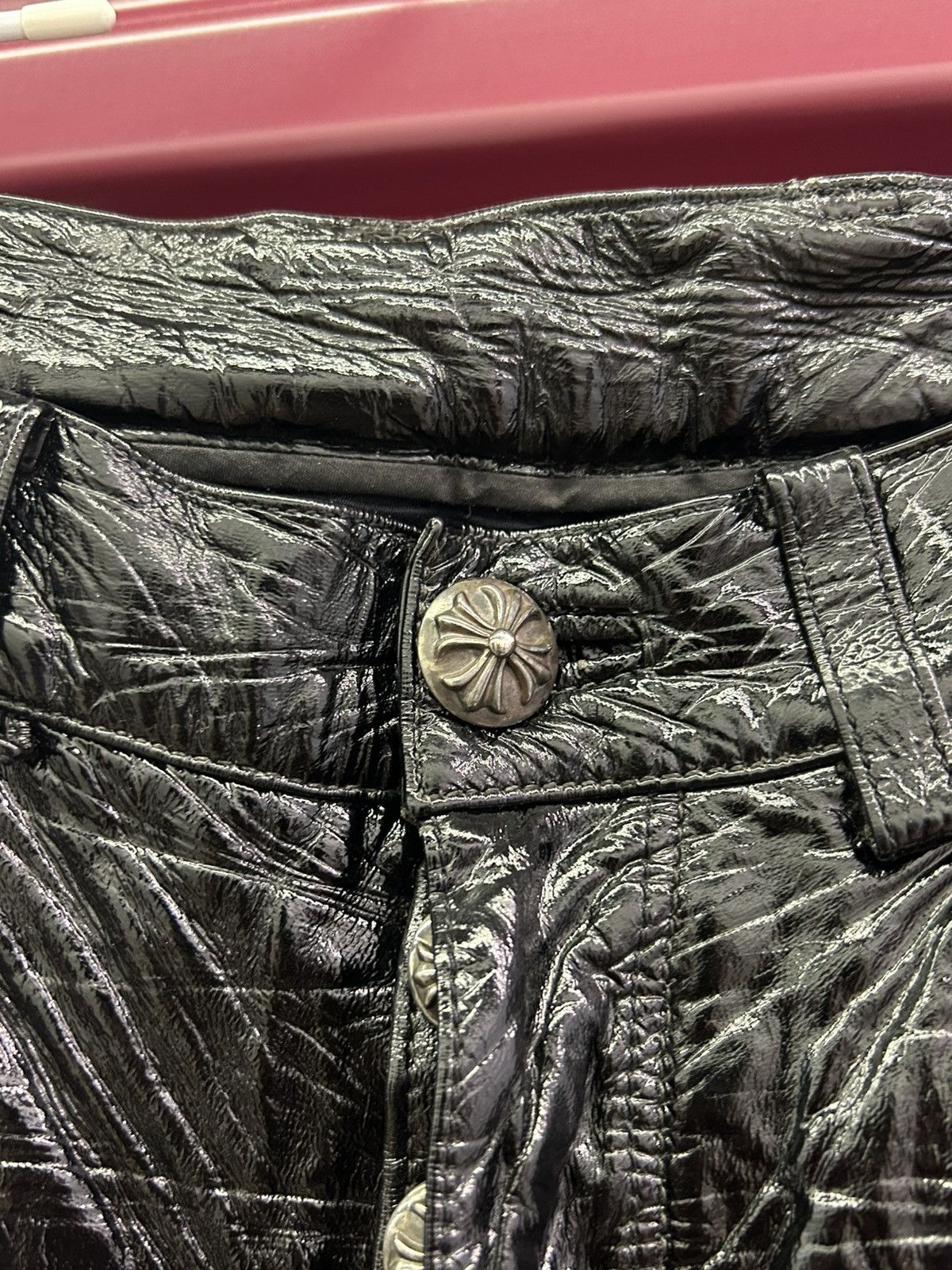 Chrome Hearts Chrome Hearts Vintage Flooded Fleur Knee Pants Size US 26 / EU 42 - 4 Thumbnail