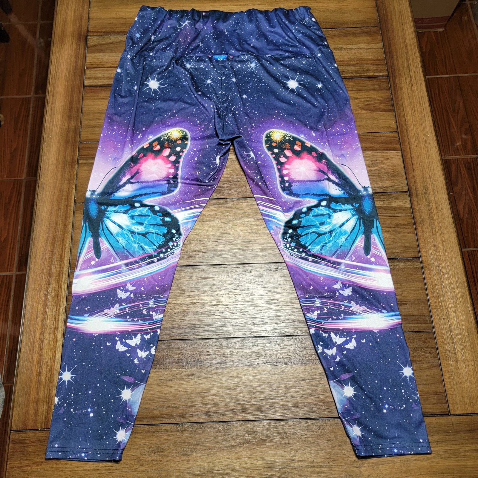Other Cosmic Butterflies Leggings - Size 2XL Size 32" / US 10 / IT 46 - 3 Thumbnail