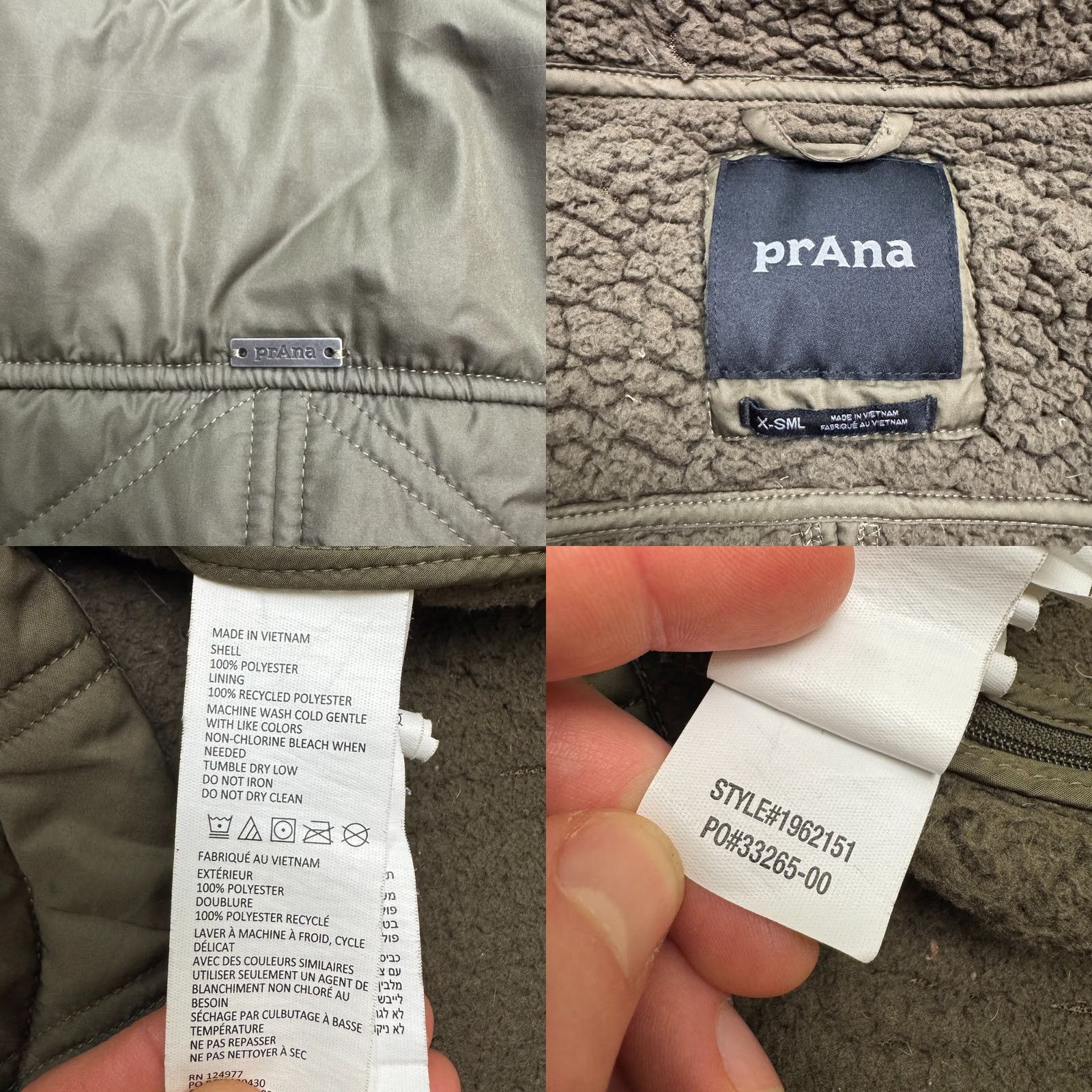 Prana VINTAGE Size XS / US 0-2 / IT 36-38 - 8 Thumbnail