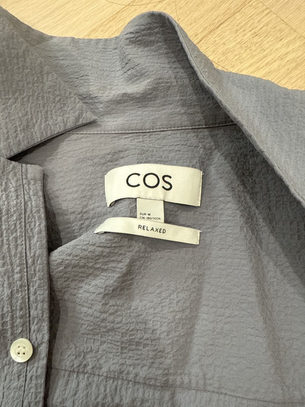 Cos COS camp collar shirt Size US M / EU 48-50 / 2 - 2 Thumbnail