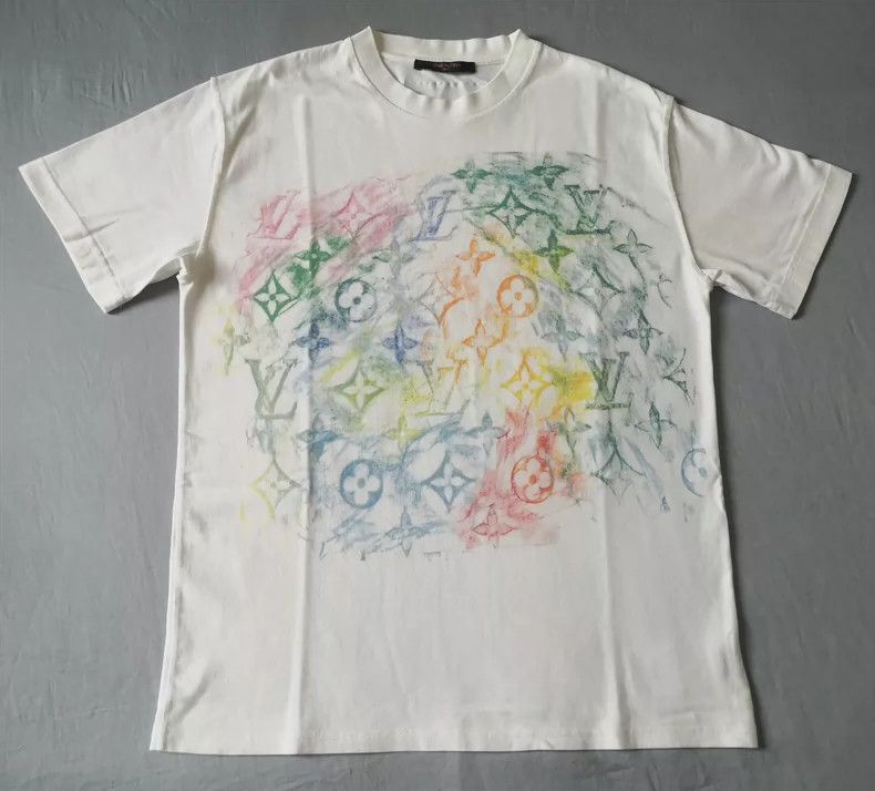 Louis Vuitton Crayon Graffiti Short Sleeve T-shirt 2505-Nex