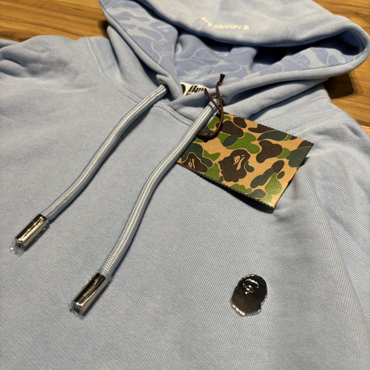 Bape Bape One Point Relaxed Pullover Hoodie Size US L / EU 52-54 / 3 - 4 Thumbnail