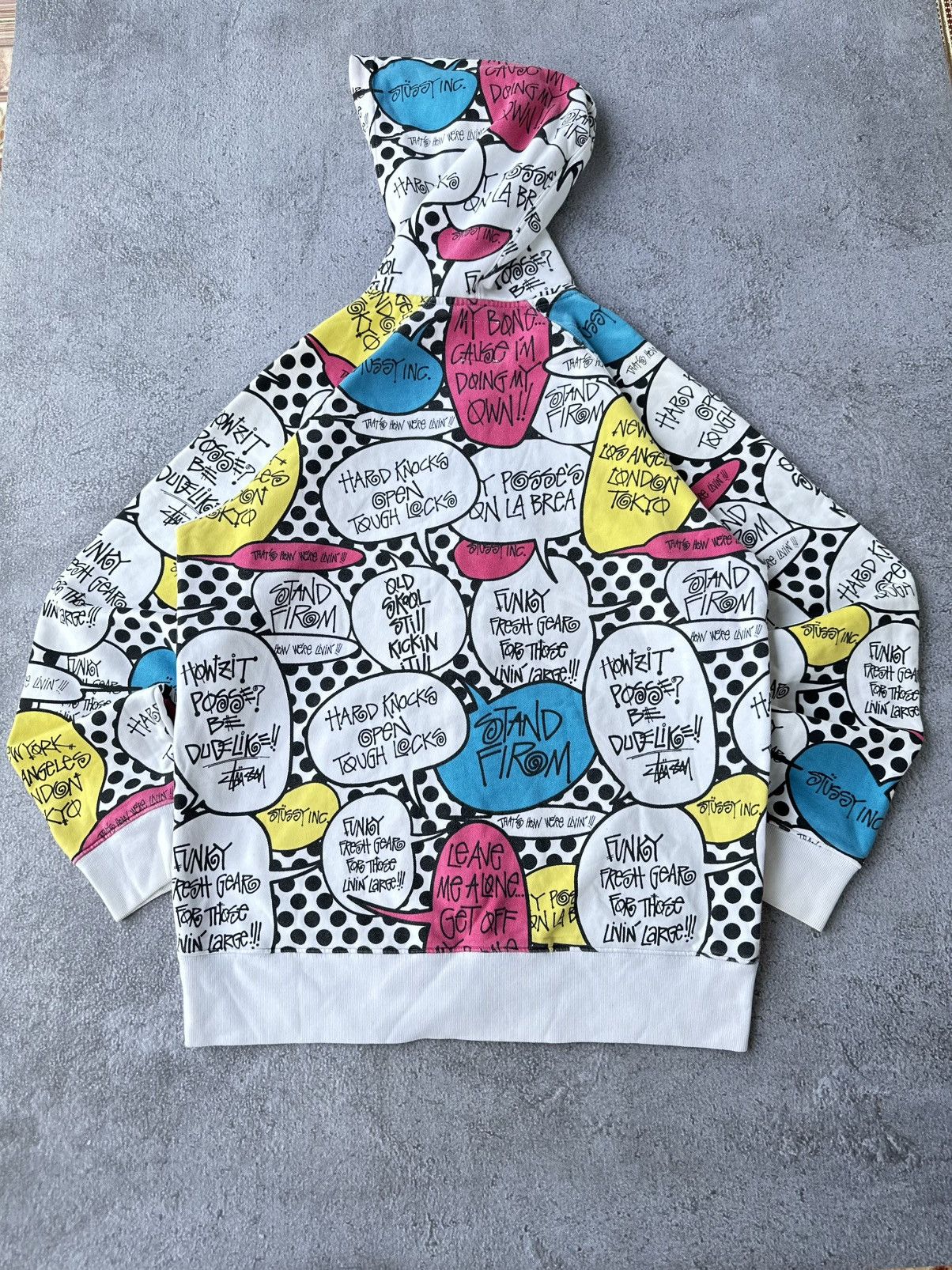 Stussy vintage stussy speech bubble comic Size US L / EU 52-54 / 3 - 3 Thumbnail