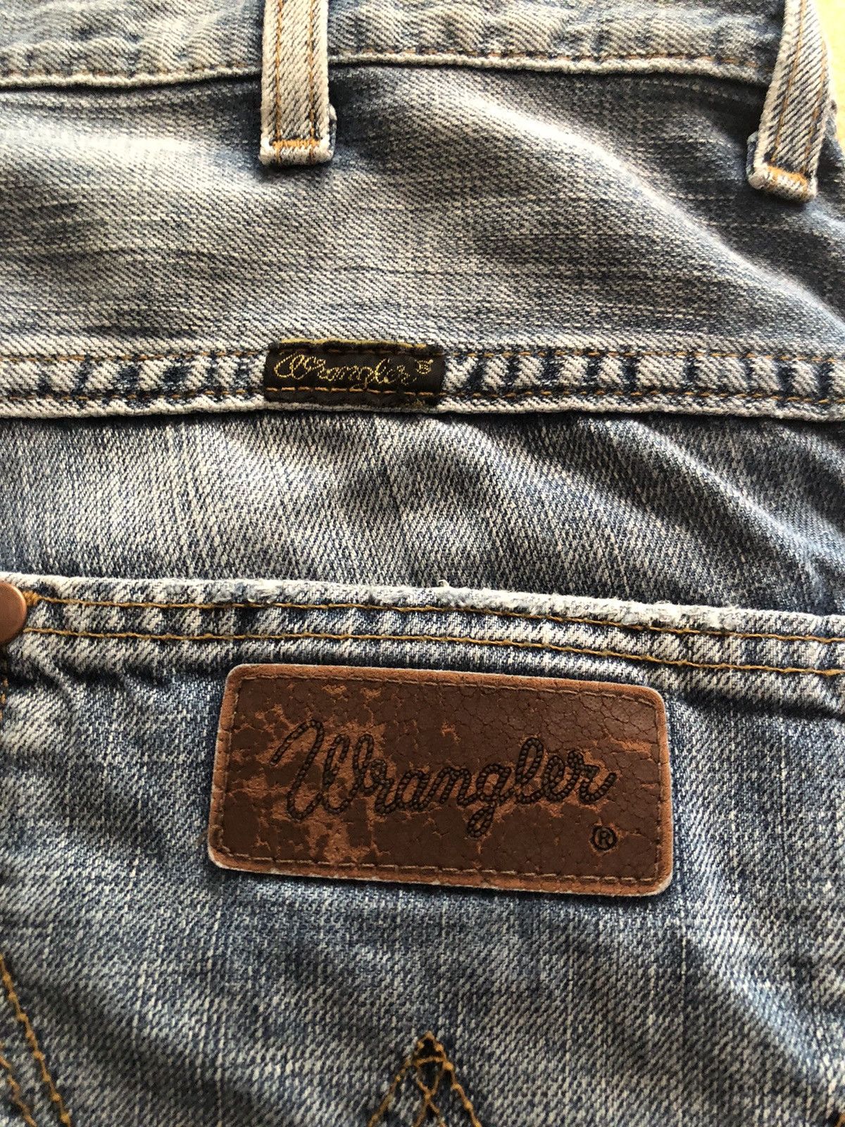Wrangler WRANGLER ROCKVILLE VINTAGE DENIM JEANS PANTS Size US 31 - 3 Thumbnail