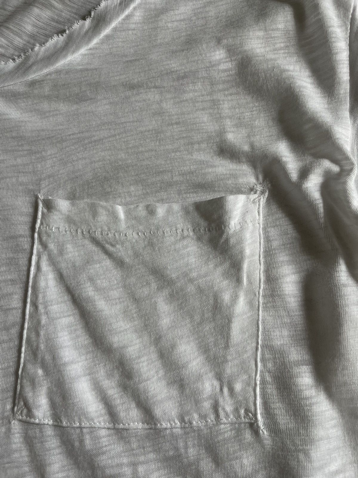 Rag & Bone Rag & Bone Distressed White Vintage T-Shirt Size M / US 6-8 / IT 42-44 - 4 Thumbnail