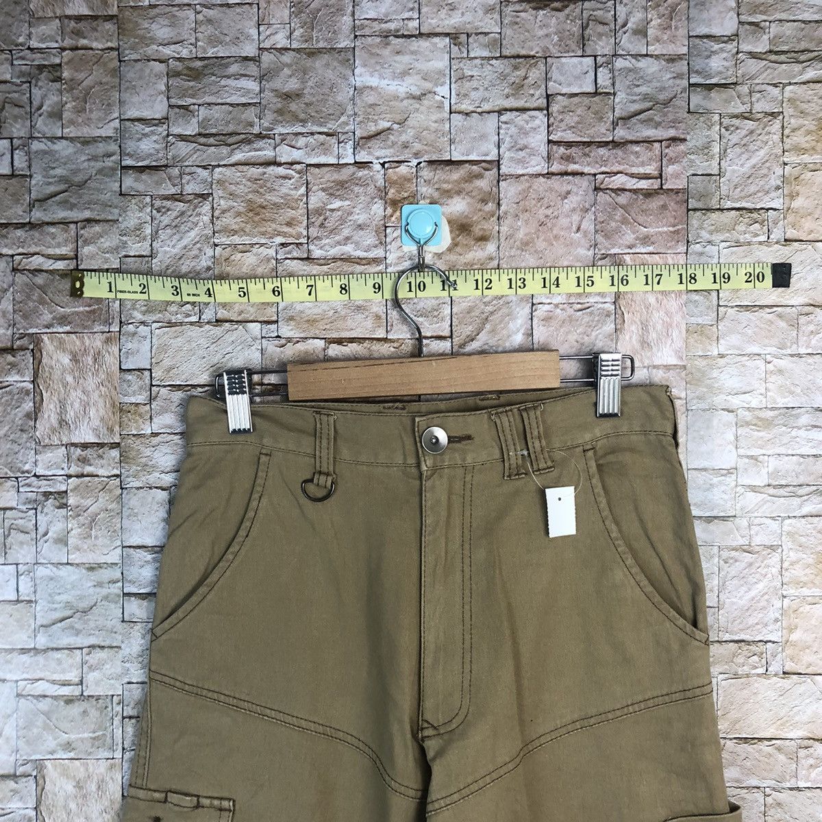 Japanese Brand × Vintage Japanese Brand vintage utility Brown Joggers Pants #A97 Size US 29 - 4 Thumbnail