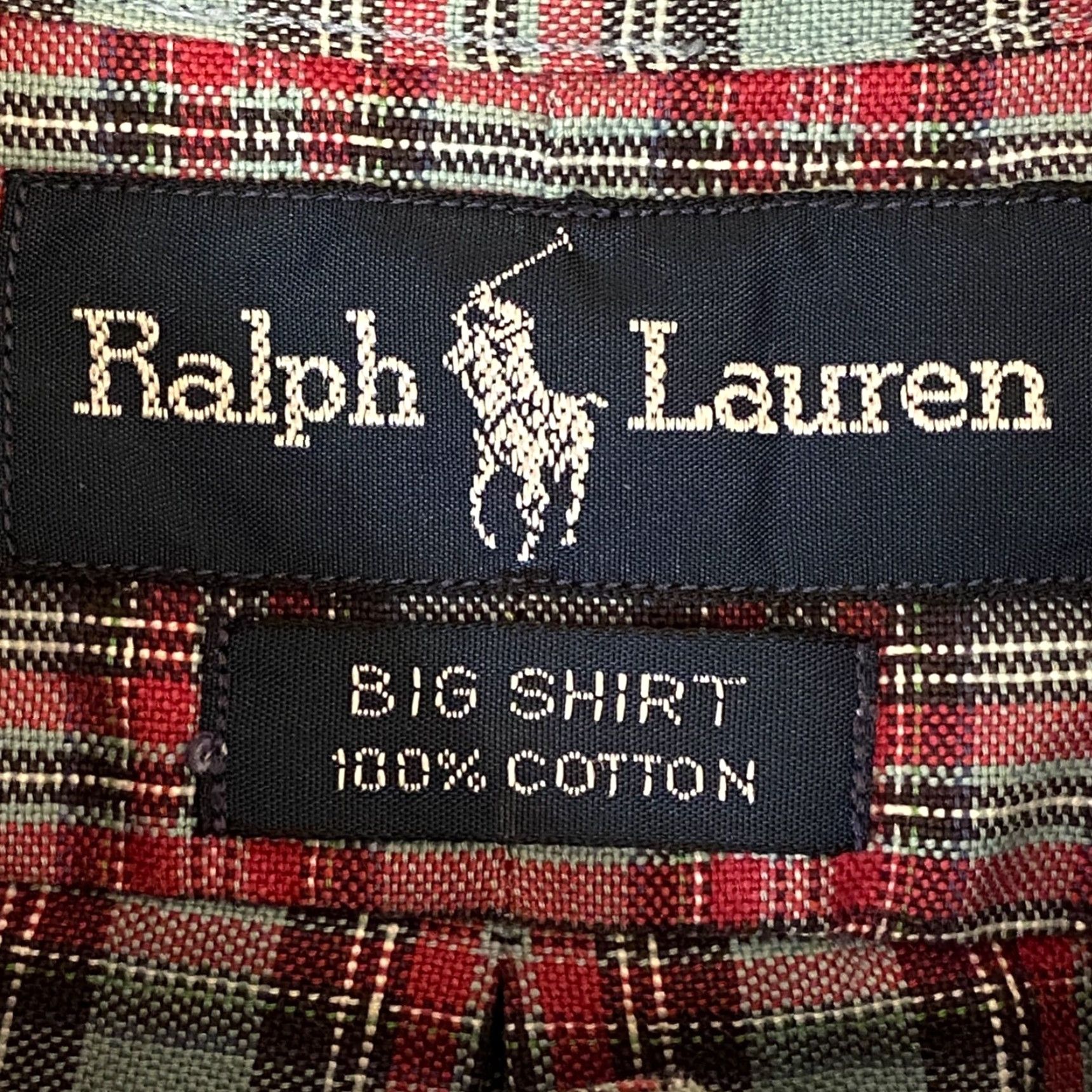 Ralph Lauren Ralph Lauren Button-Down Shirt Long Sleeve Plaid Cotton Red Men L Size US L / EU 52-54 / 3 - 3 Thumbnail