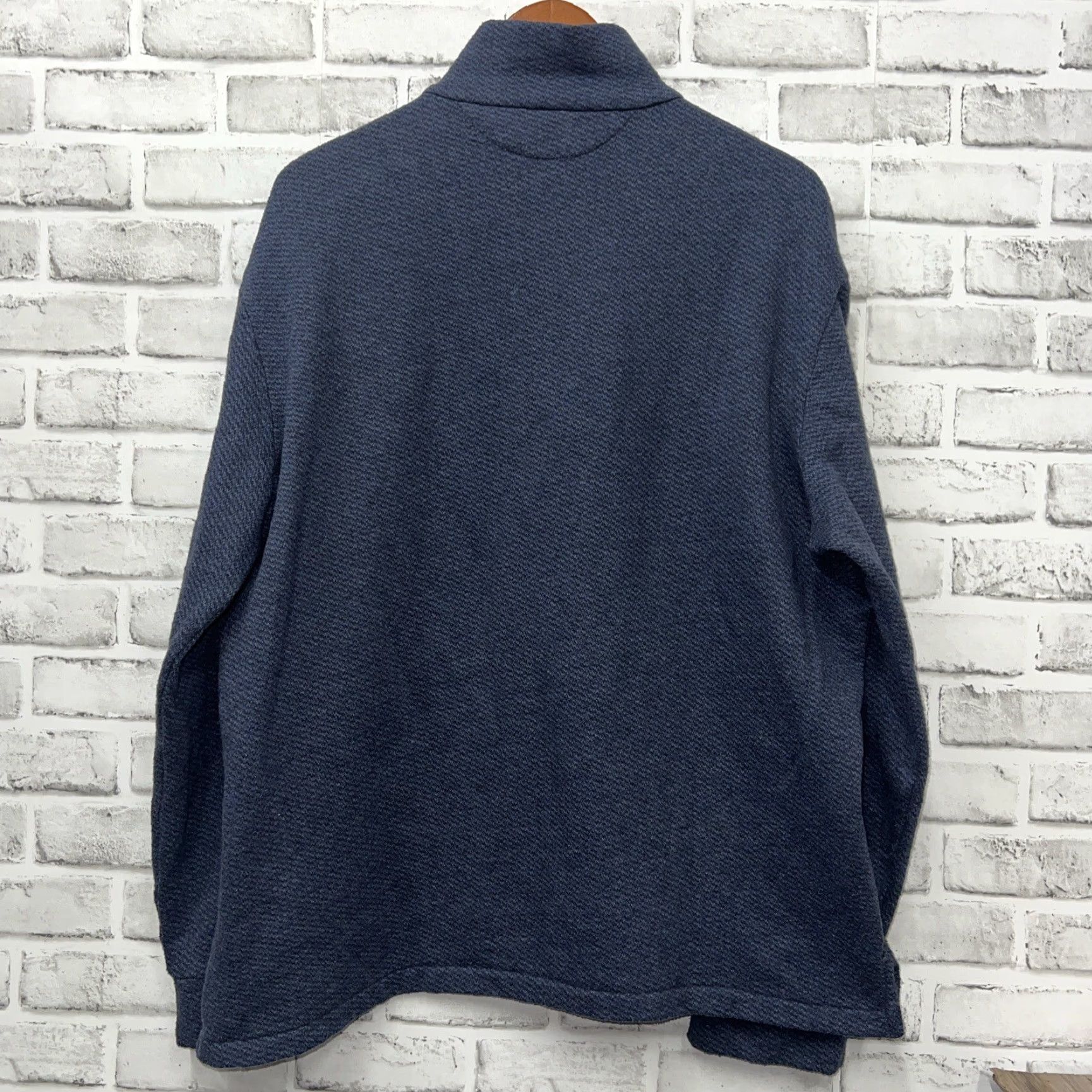Ralph Lauren Polo Ralph Lauren Blue Half Zip Pullover Mens XL Pullover Blue Polo Ralph Lauren Half Zip Pullover Mens XL Size US XL / EU 56 / 4 - 4 Thumbnail