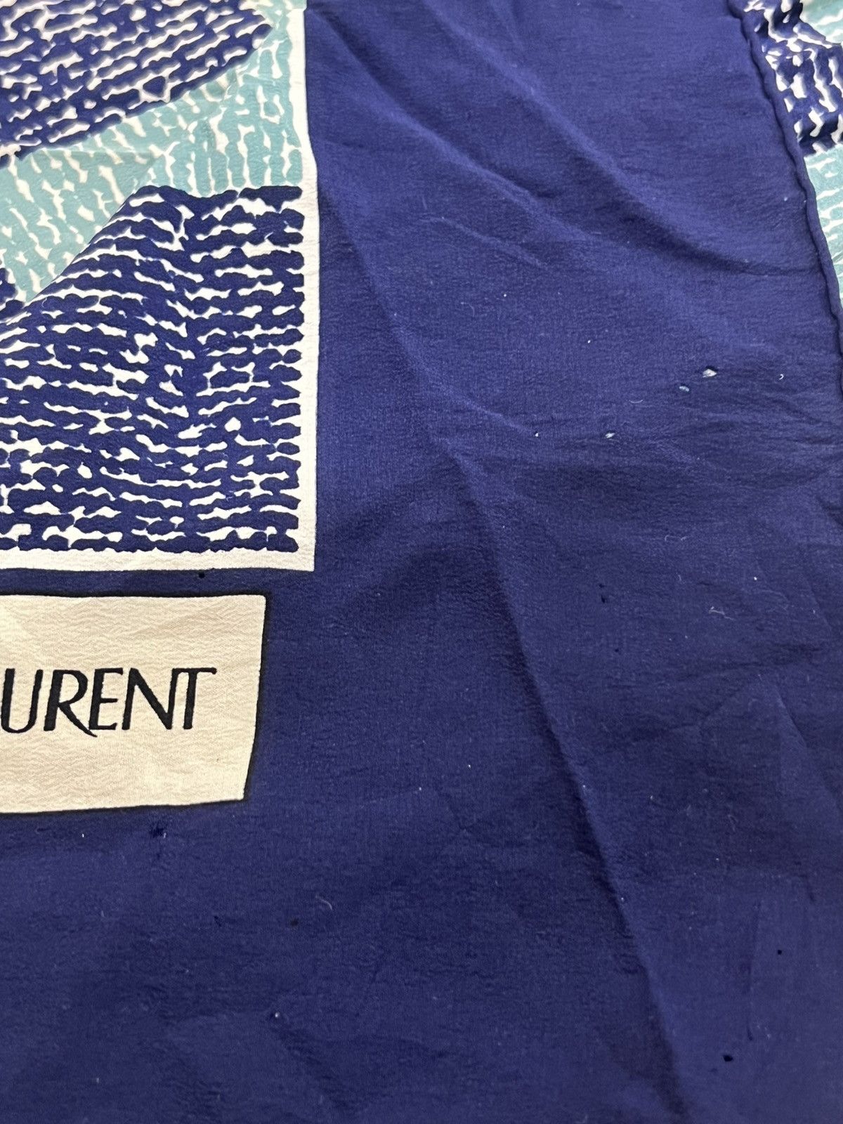 Vintage × Yves Saint Laurent YSL Yves Saint Laurent Scarf Size ONE SIZE - 3 Thumbnail