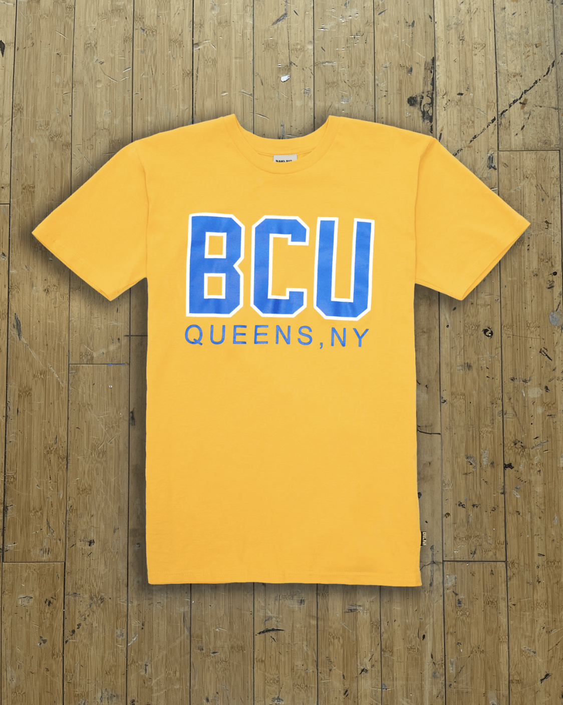 Action Bronson Blue Chips University "BCU" Yellow Tee - BCU Capsule Size M Size US M / EU 48-50 / 2 - 1 Thumbnail