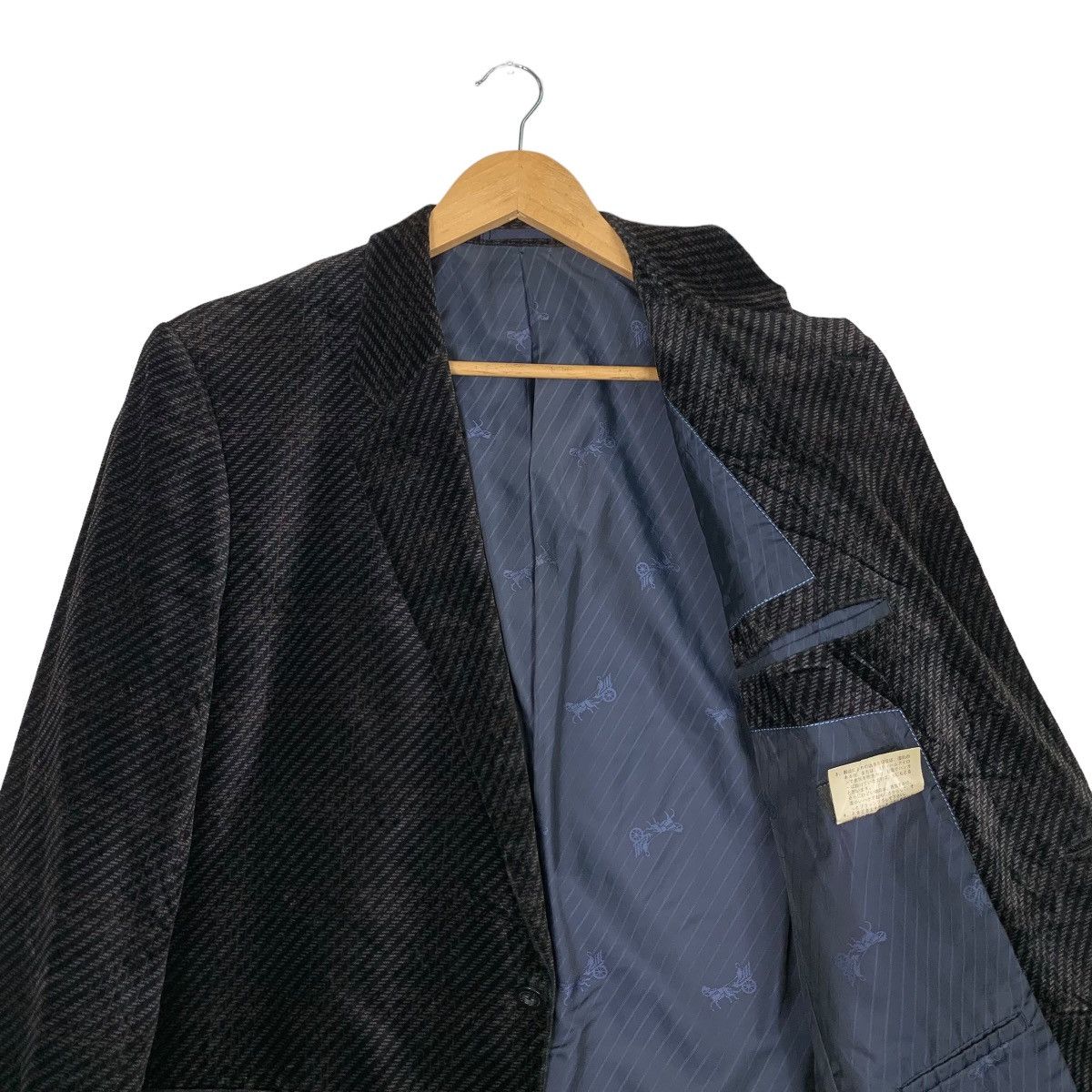 Japanese Brand Royal Volunt Niedieck Briliant Velvet Suit Jacket #0942-C42 Size US M / EU 48-50 / 2 - 9 Thumbnail