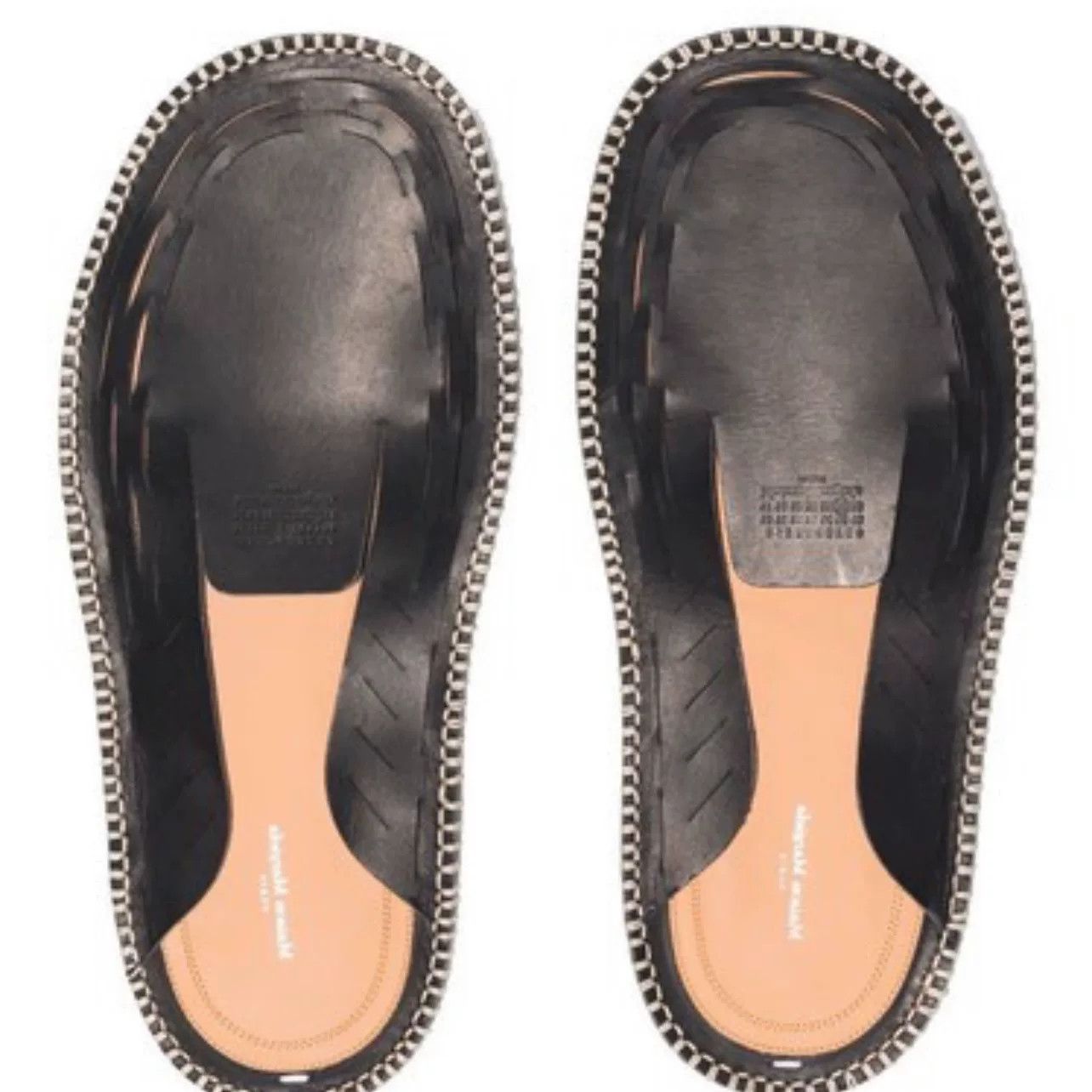 Maison Margiela Maison Margiela Black Sandals Size 43 Size US 10 / EU 43 - 1 Thumbnail