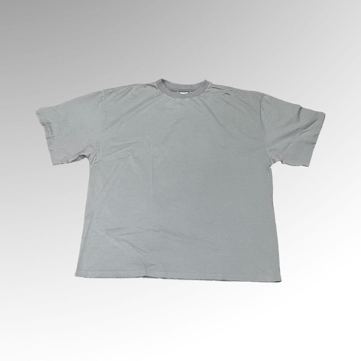 Other Cement Gray Garment Dyed Oversized Tee ⚙️ Size US XXL / EU 58 / 5 - 1 Thumbnail