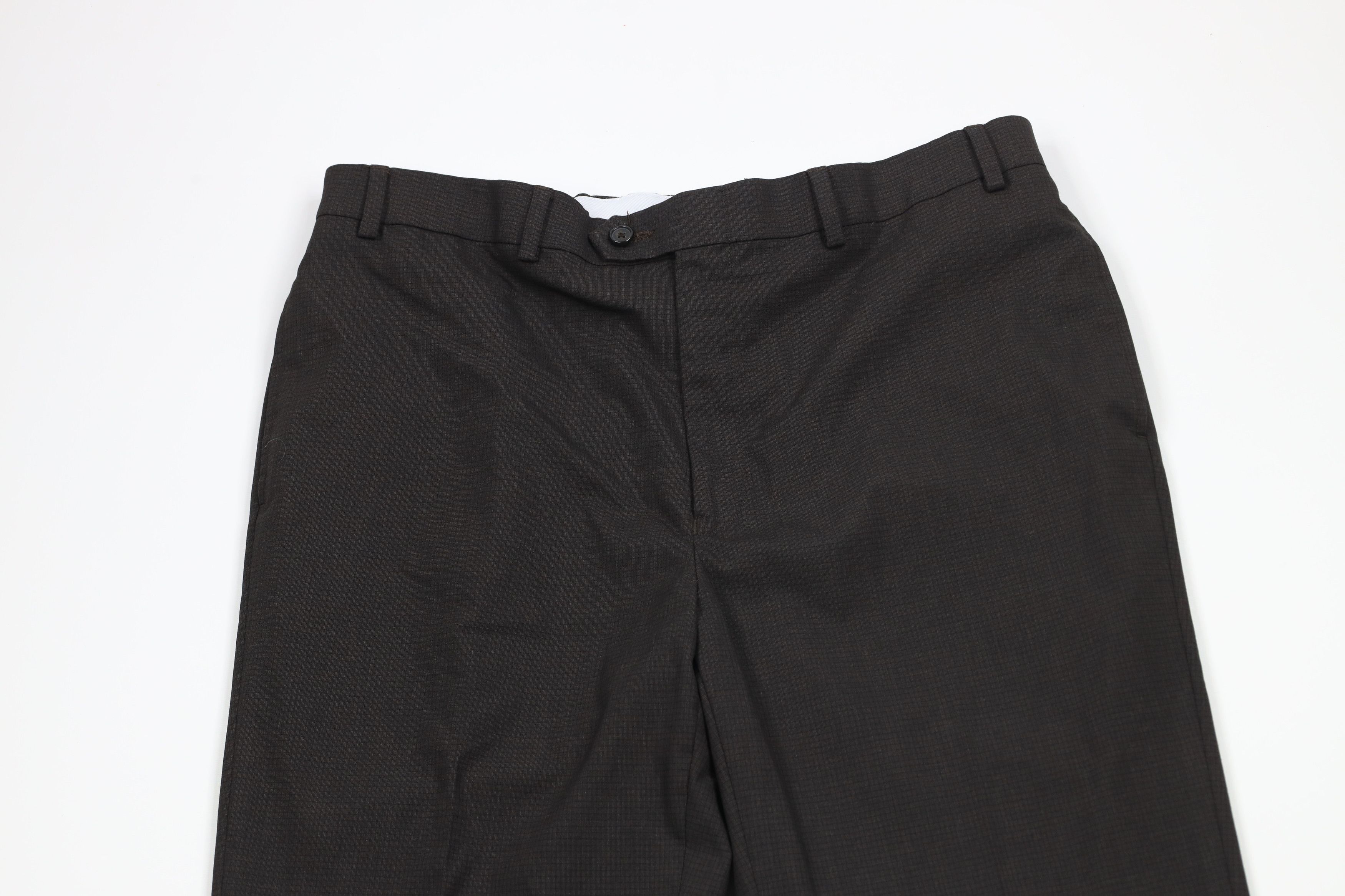 Ralph Lauren × Vintage Vintage Ralph Lauren Rayon Blend Wide Leg Chino Pants Brown Size US 36 / EU 52 - 2 Thumbnail