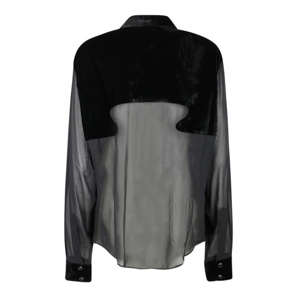 Tom Ford o1loc1c0924 CA3247 Shirt in Black Size XS / US 0-2 / IT 36-38 - 2 Thumbnail