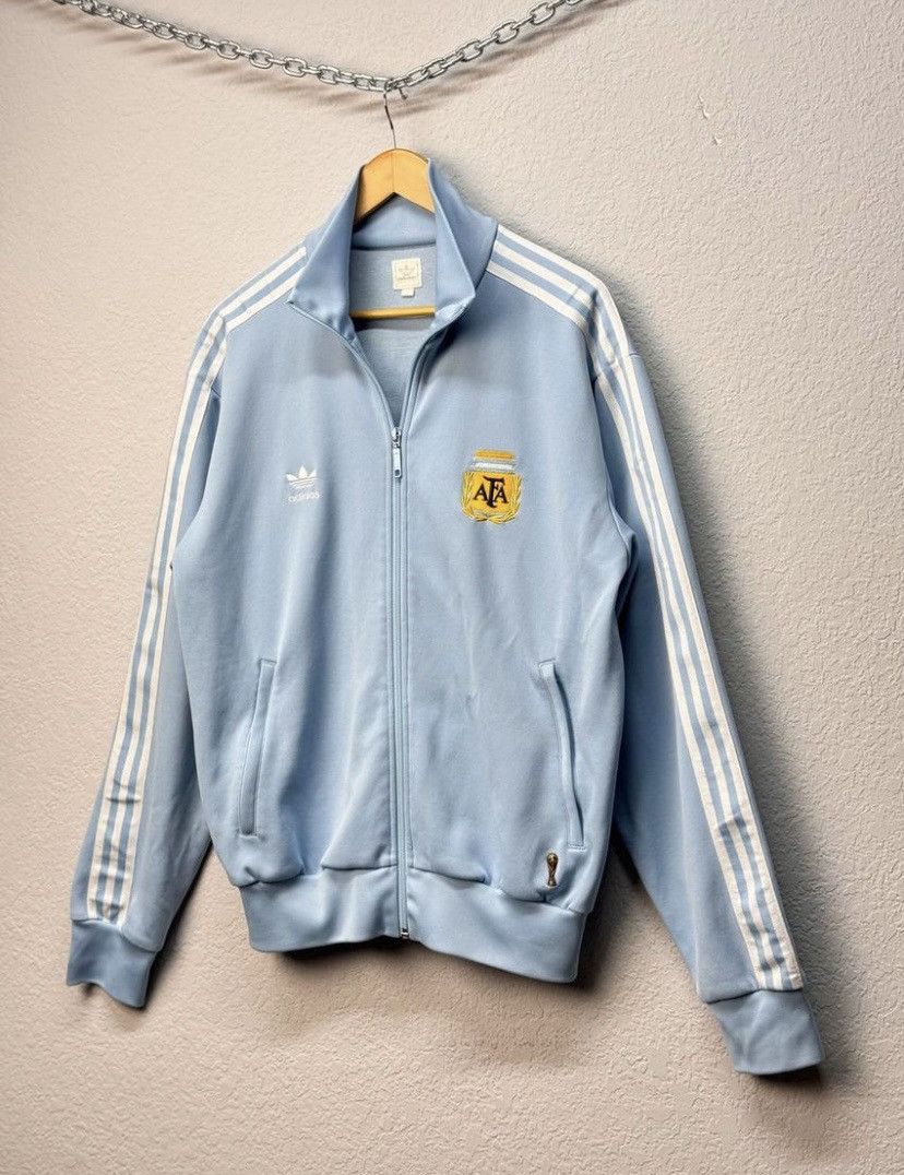Adidas Hoodie Adidas Argentina World Cup Soccer Size US L / EU 52-54 / 3 - 3 Thumbnail