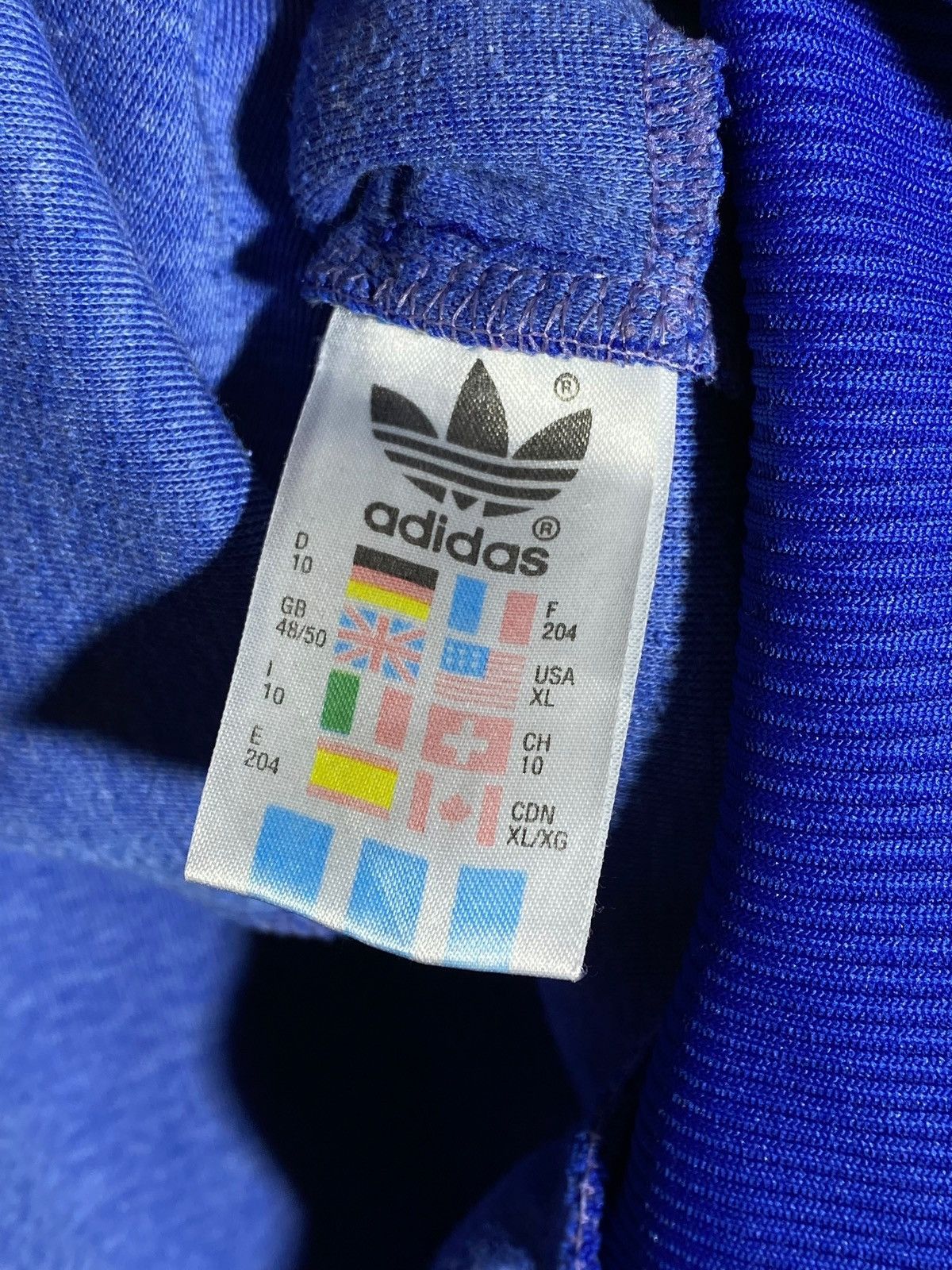 Adidas Vintage 90s Adidas Full Zip Track Top Training Jacket Size US XL / EU 56 / 4 - 17 Thumbnail