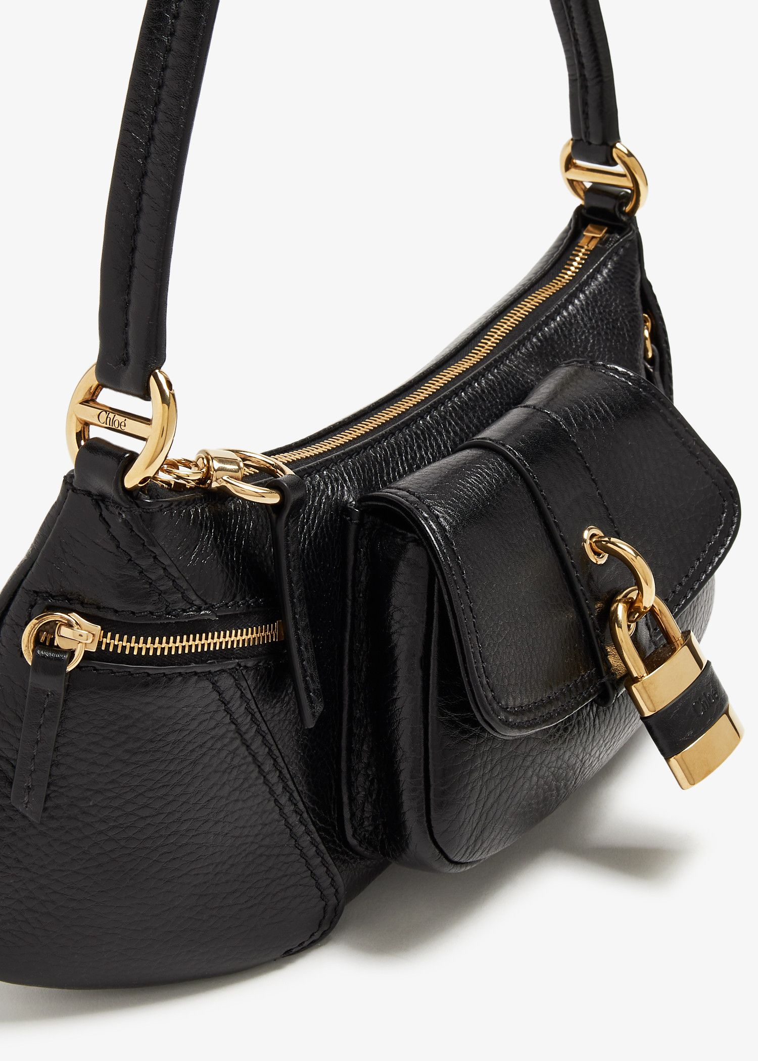 Chloe o1s22i1n0425 Size: OS / Medium Leather Bag in Black Size ONE SIZE - 2 Thumbnail