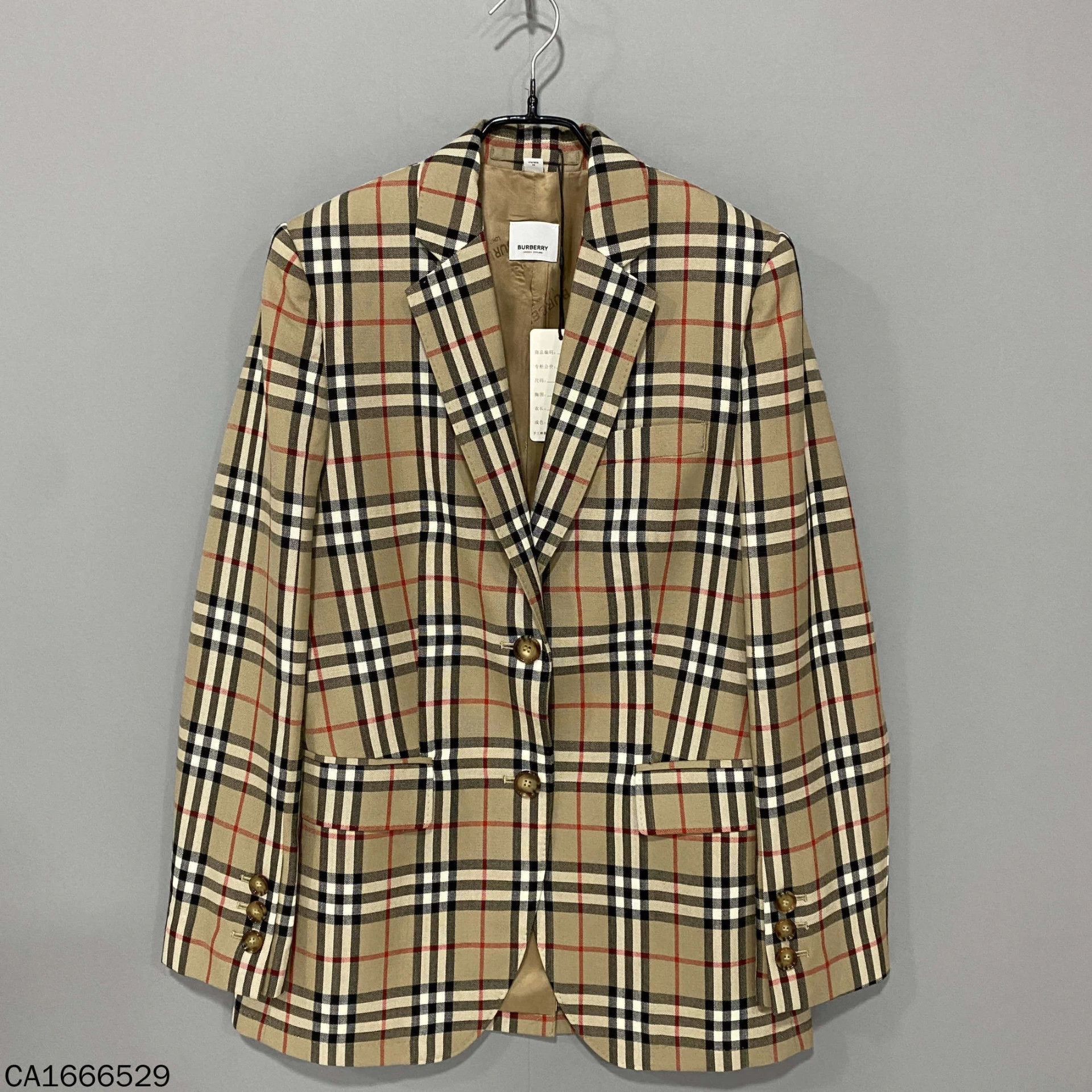 Burberry Burberry Classic Check Blazer Women's UK6 99 New Size XS / US 0-2 / IT 36-38 - 2 Thumbnail