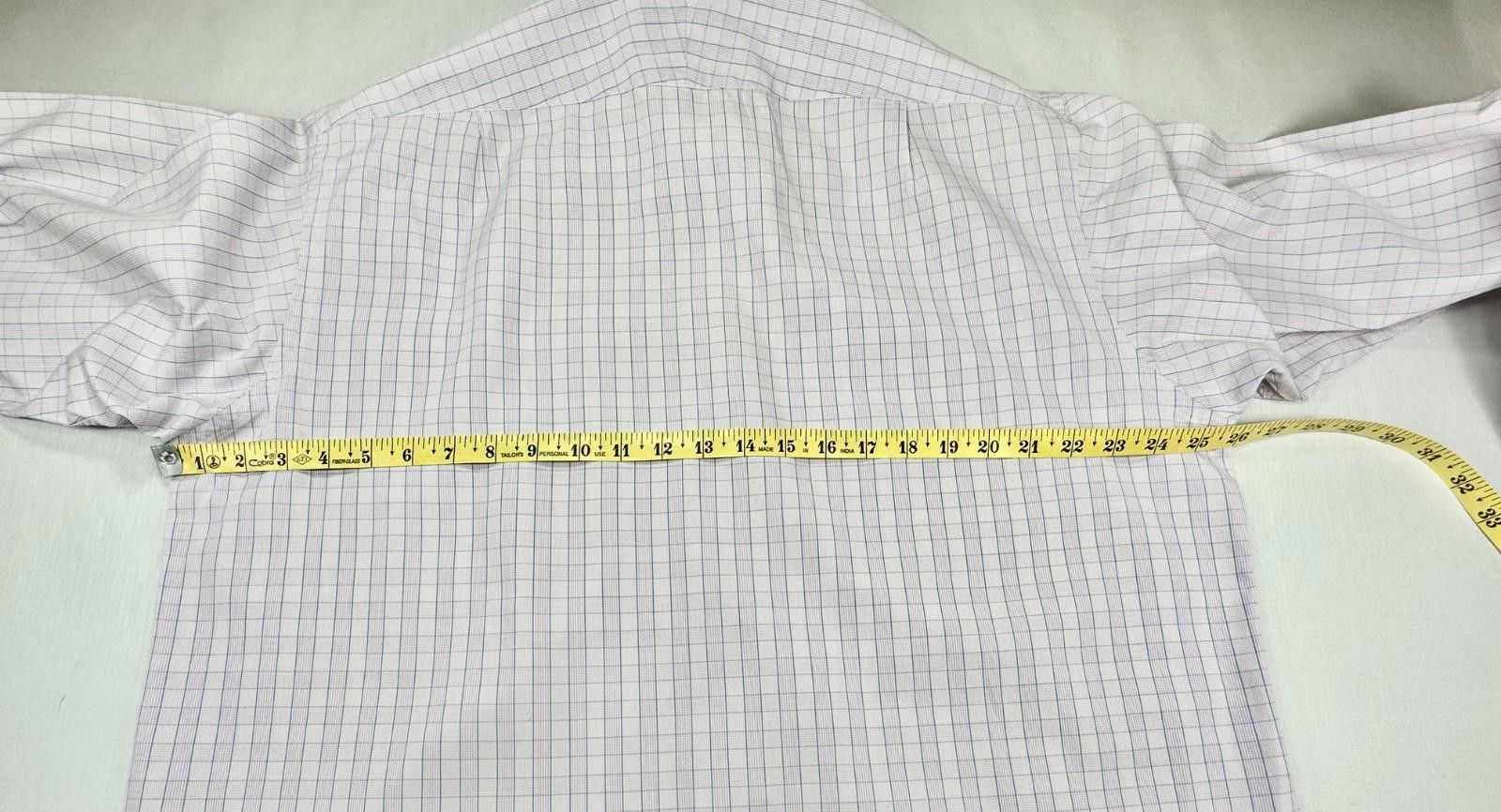 Thomas Pink Thomas Pink Superfine Two-Fold Button Down Pink Mens 17.5/34 Size 42R - 5 Thumbnail