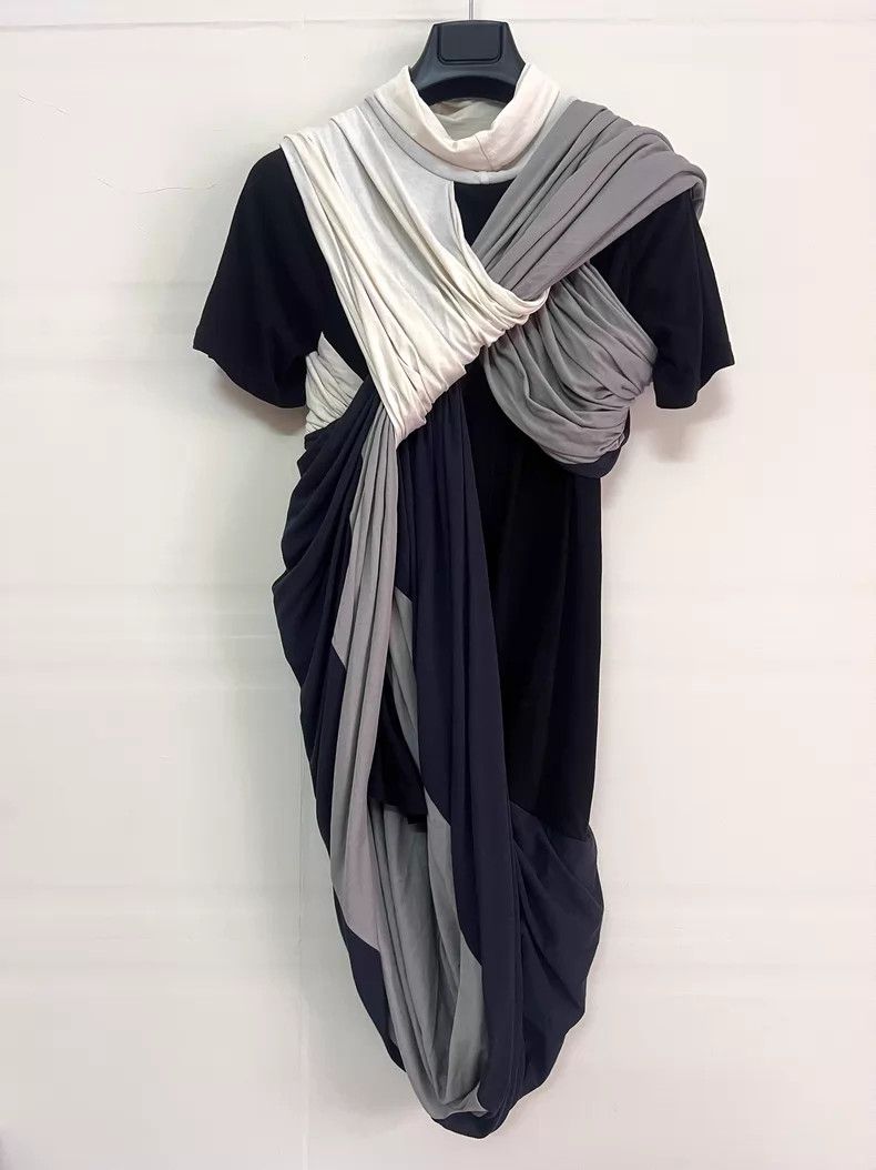 Rick Owens Rick Owens Multi-layer winding short sleeve Size US S / EU 44-46 / 1 - 1 Thumbnail