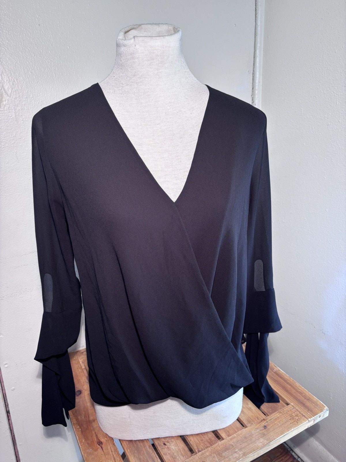 Other Naked Zebra Cross Front Blouse Size S / US 4 / IT 40 - 2 Thumbnail