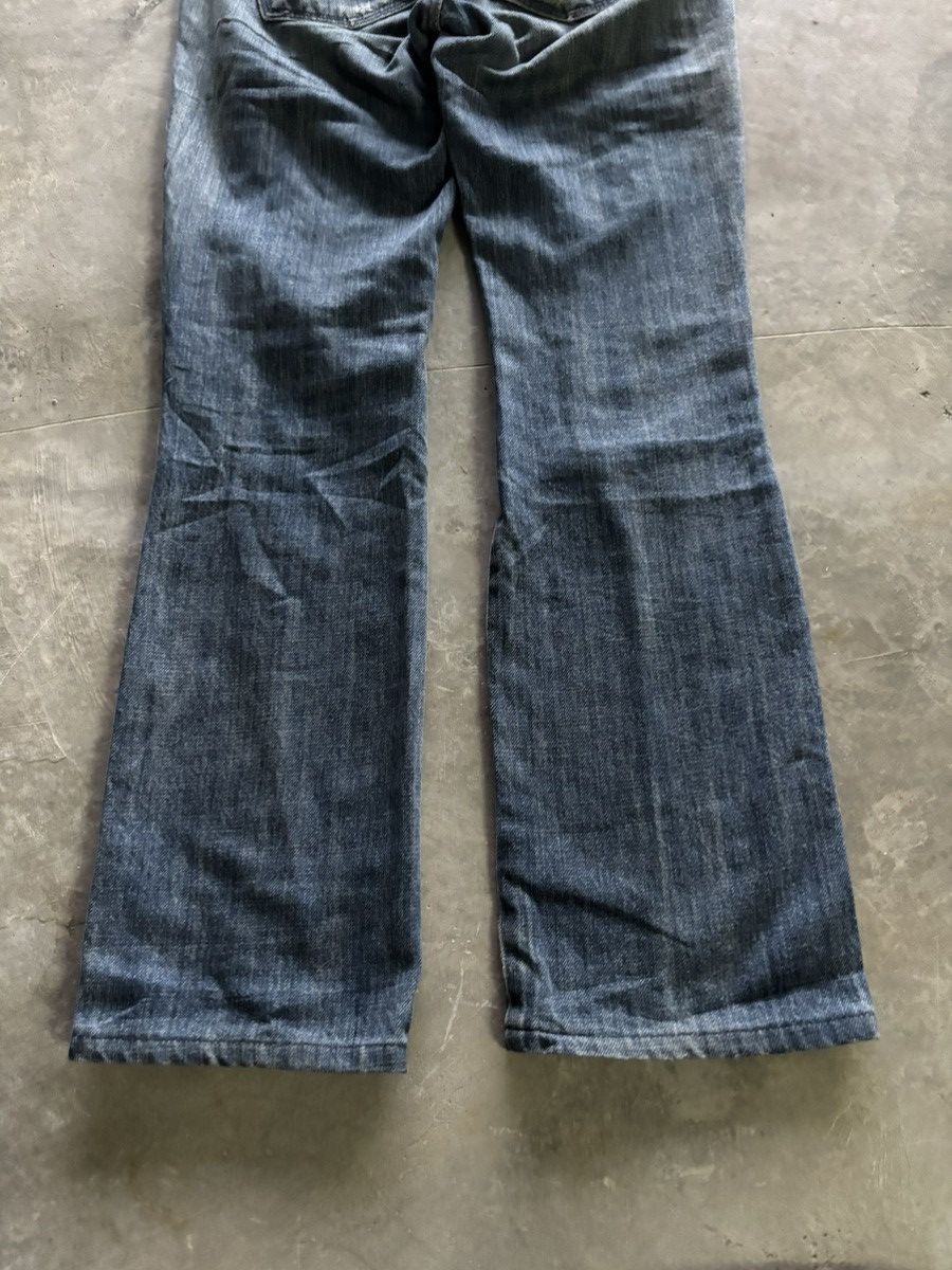 Diesel FLARE diesel jeans pleated leg style punk grunge inspired Size 28" / US 6 / IT 42 - 19 Thumbnail