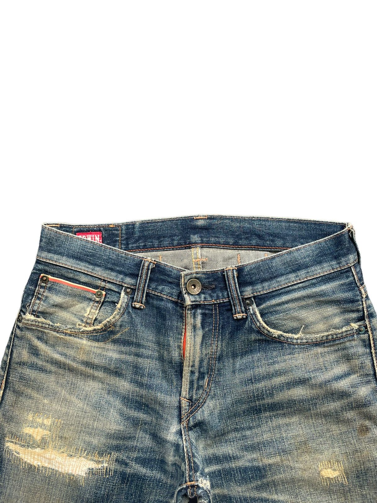 Edwin × Vintage Vintage Edwin 505zxx Selvedge Distressed Denim Size US 32 / EU 48 - 7 Thumbnail