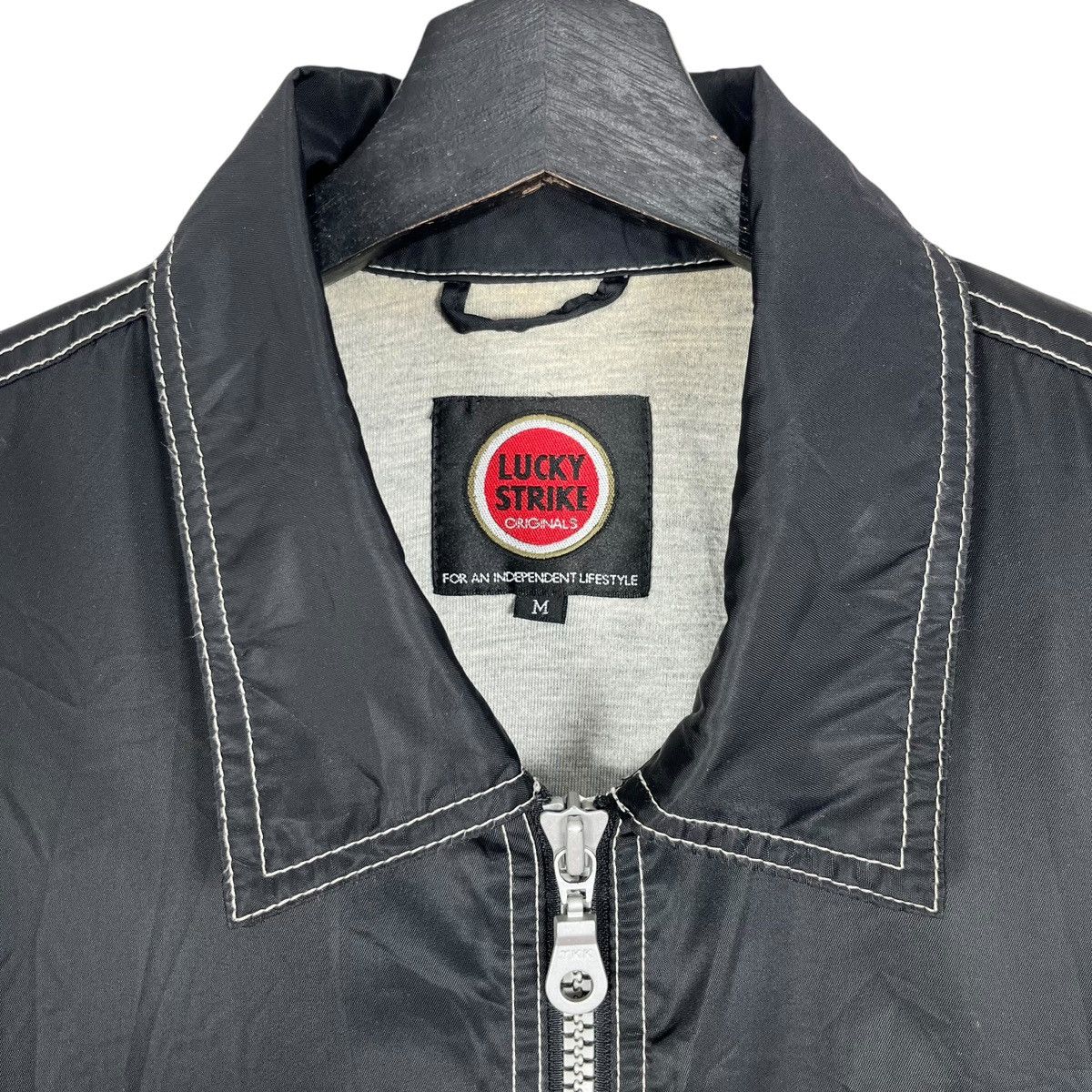 Vintage Vintage Lucky Strike Zipper Light Jacket Size US M / EU 48-50 / 2 - 5 Thumbnail