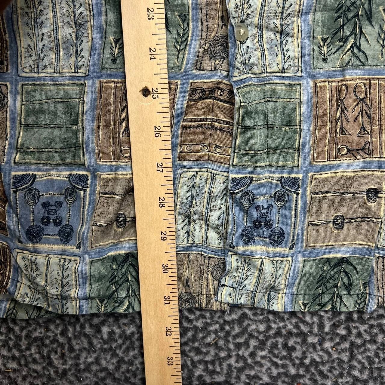 Pierre Cardin Pierre Cardin Shirt Men Geometric Hawaiian Button Up XL Size US XL / EU 56 / 4 - 4 Thumbnail