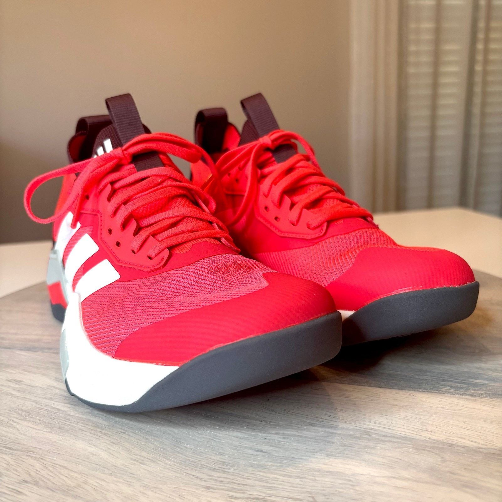 Adidas Adidas Rapidmove Trainer Lucid Red White Ruby Men's Size 6.5 Size US 6.5 / EU 39-40 - 5 Thumbnail