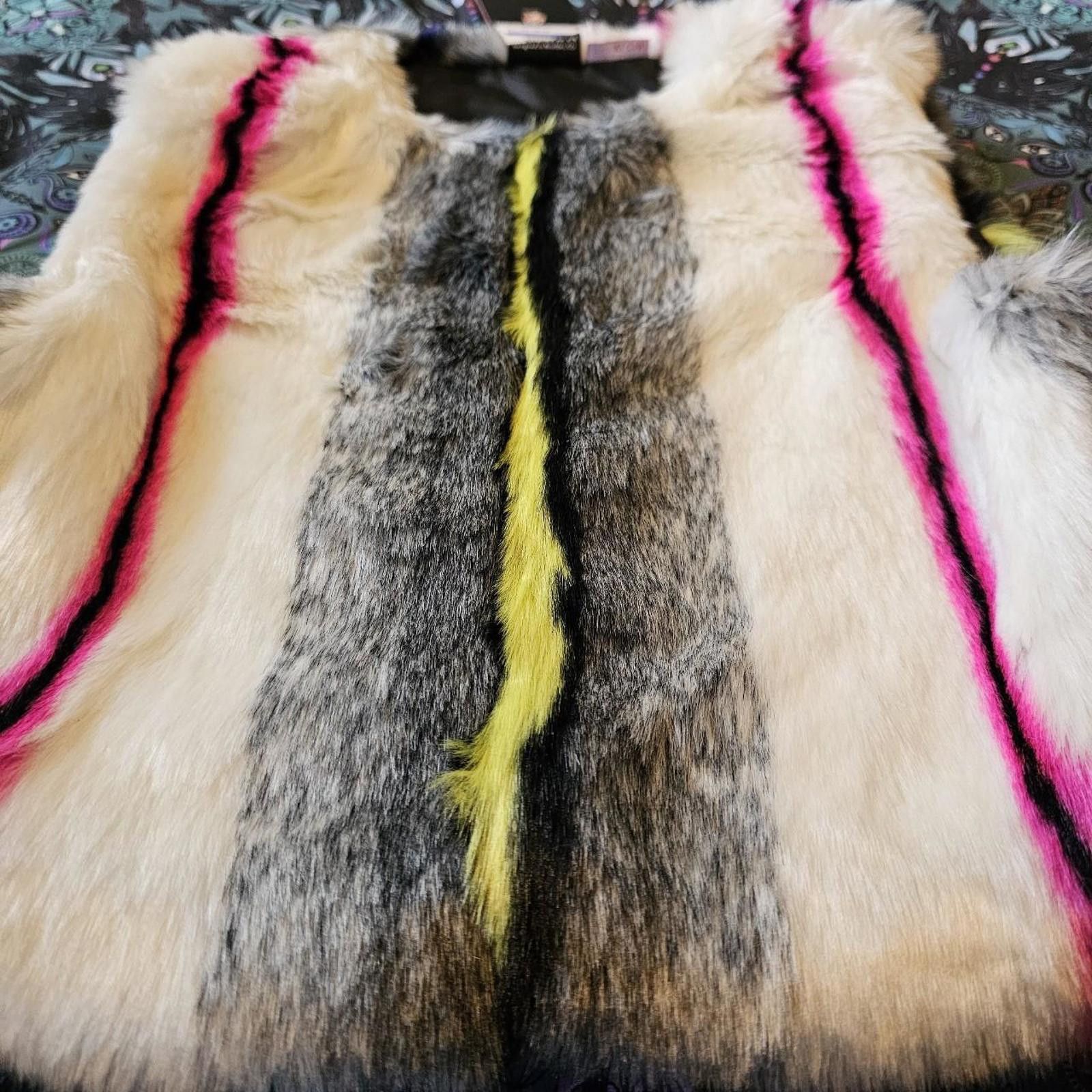 Spyder Spyder Kid's Faux Fur Cropped Vest Size US XL / EU 56 / 4 - 2 Thumbnail