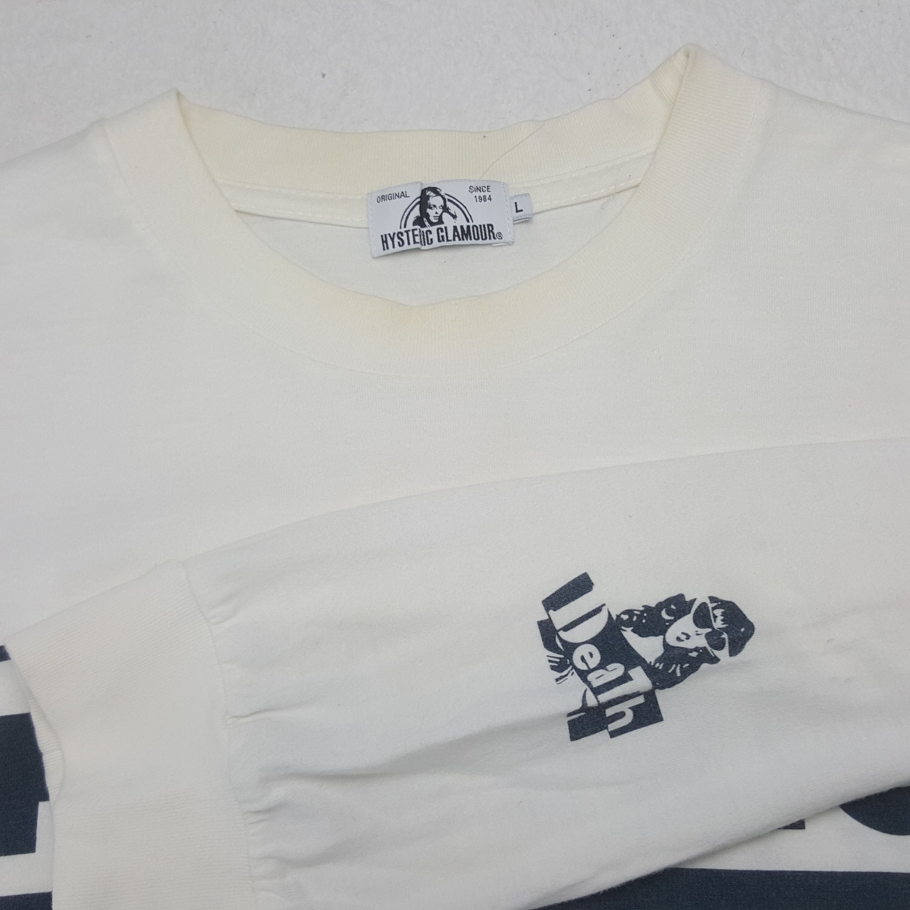 Hysteric Glamour Vintage Hysteric Glamour Japanese Brand Tshirt C285N64 Size US L / EU 52-54 / 3 - 5 Thumbnail