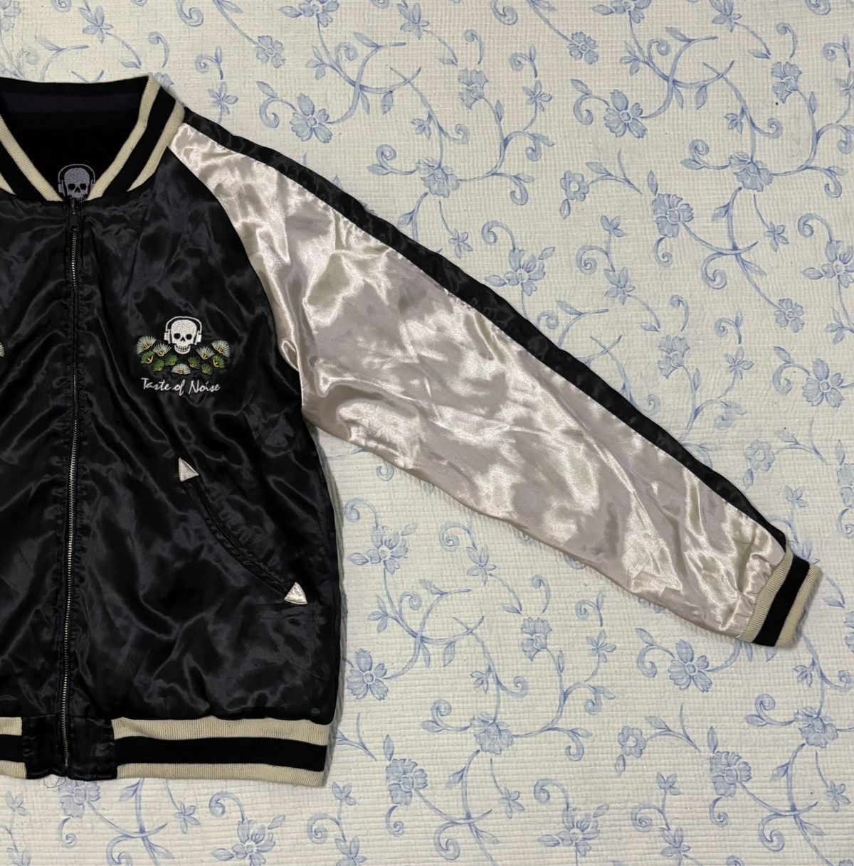 Japanese Brand Sukajan Skeleton Light Jacket Size US L / EU 52-54 / 3 - 3 Thumbnail