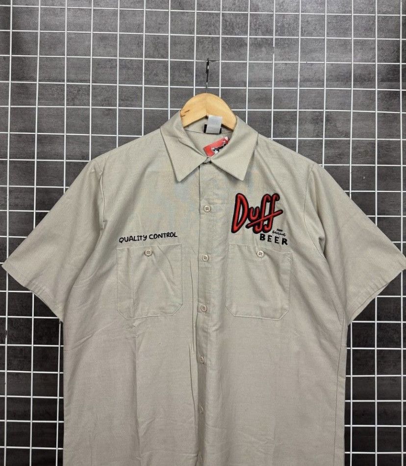 Universal Studios Workshirt Duff Beer Universal Studio Size US M / EU 48-50 / 2 - 2 Thumbnail