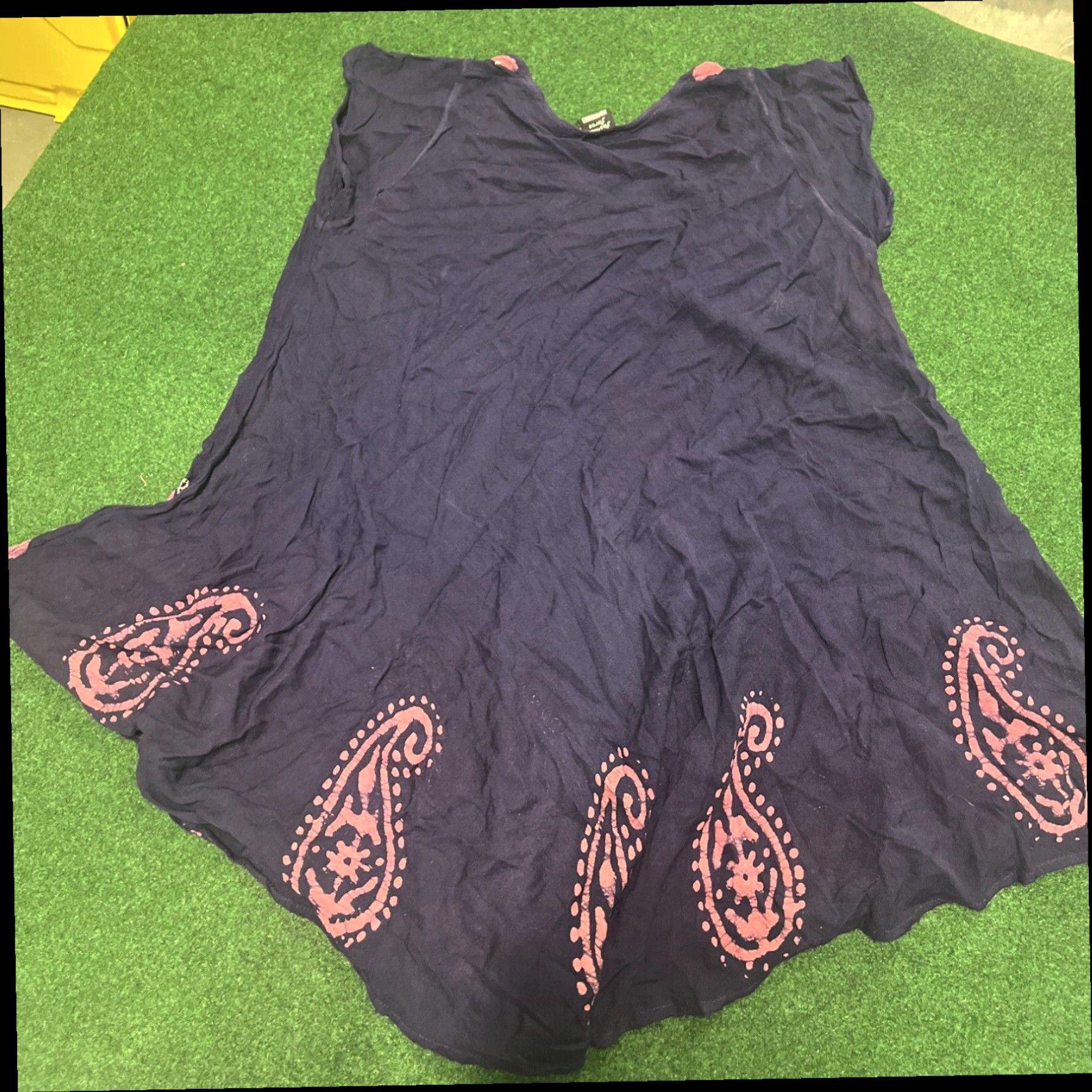 Vintage Fashion Force Womens Blouse Plus Size Purple Boho Top Size XXL / US 16-18 / IT 52-54 - 7 Thumbnail