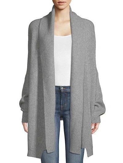 Zadig & Voltaire ZADIG & VOLTAIRE Mystic Open-front Cashmere Cardigan XS/S Size S / US 4 / IT 40 - 1 Thumbnail