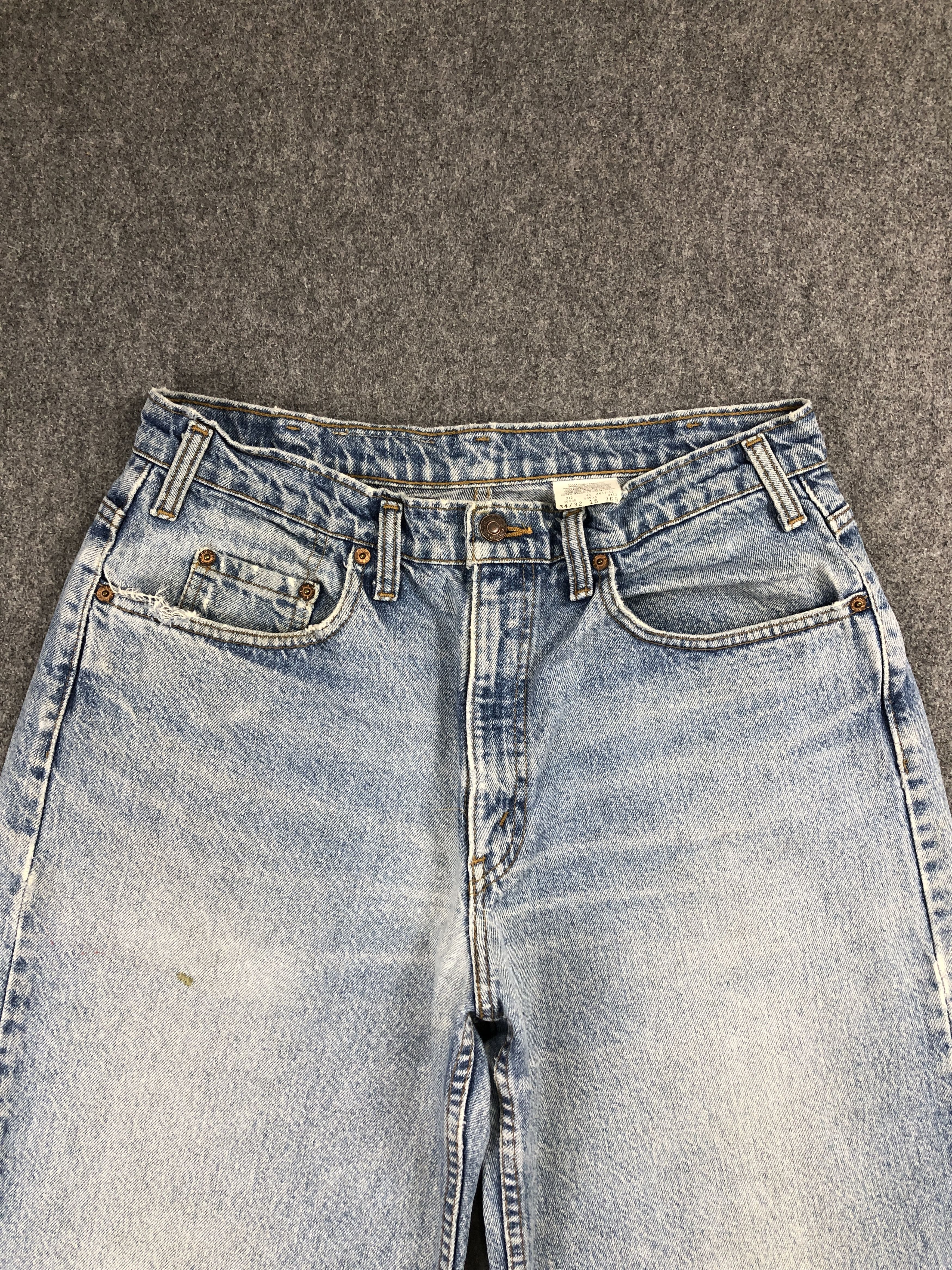 Levi's Vintage 80s Levis 535 Light Washed Jeans DP2287 Size US 32 / EU 48 - 2 Thumbnail