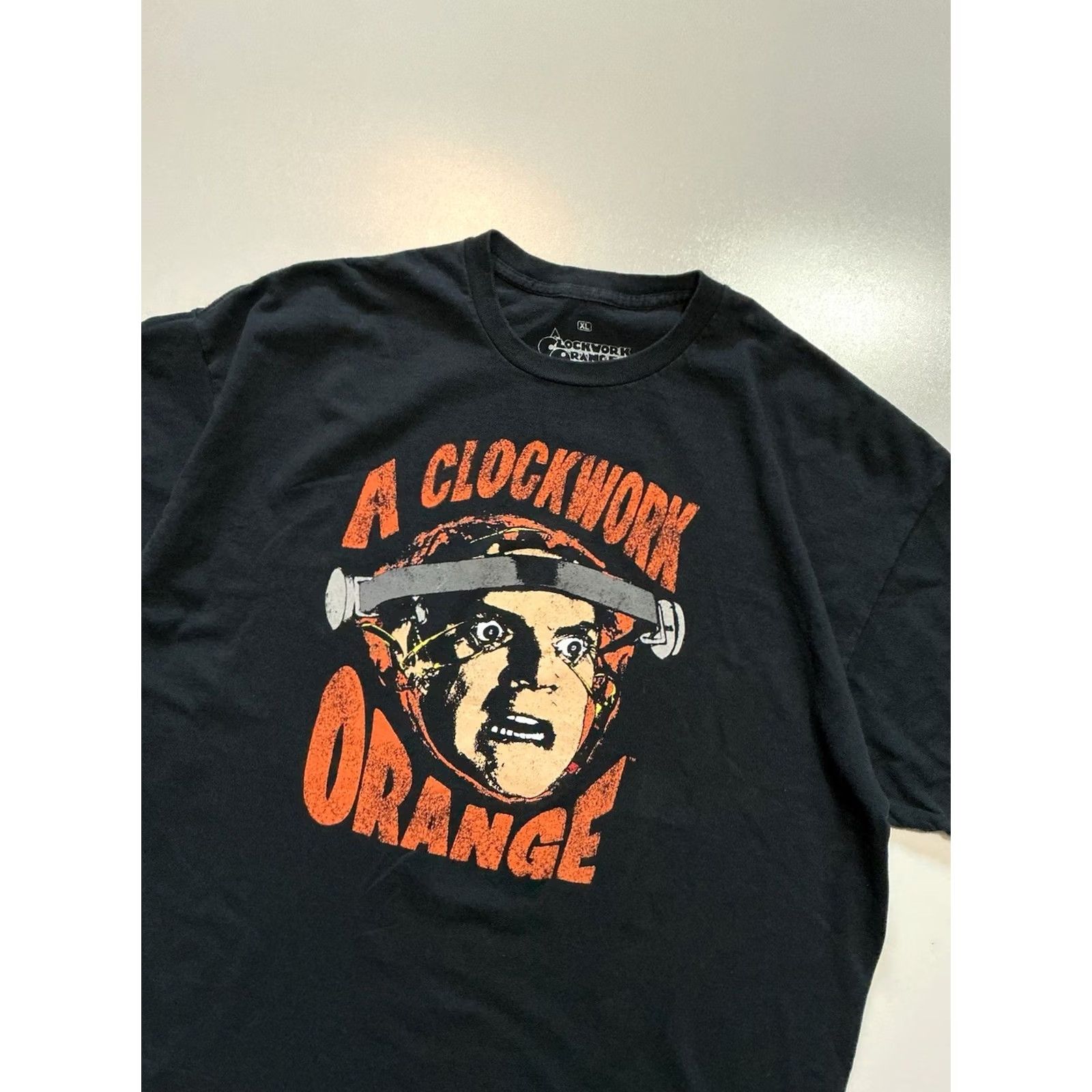 Ripple Junction VINTAGE Ripple Junction A Clockwork Orange Stanley Kubrick Sci Fi Movie Film Black T-Shirt XL Mens Size US XL / EU 56 / 4 - 4 Thumbnail